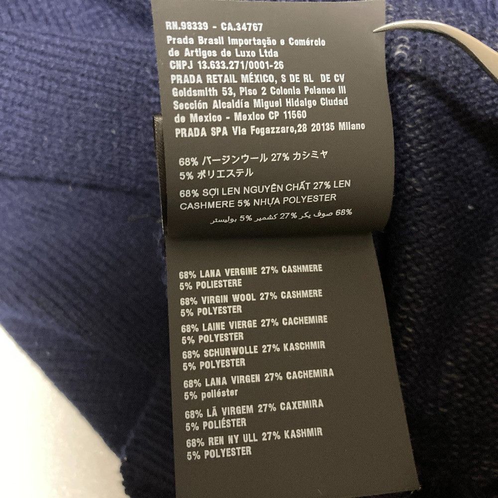 Prada Prada Prada Wool Cashmere Sweater Textile Tops DUTY FREE for USA Size ONE SIZE - 7 Thumbnail