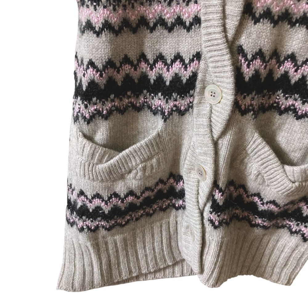 Chloe Chloe Chloe Angora Cashmere Blend Knit Cardigan Textile Tops DUTY FREE for USA Size ONE SIZE - 4 Thumbnail