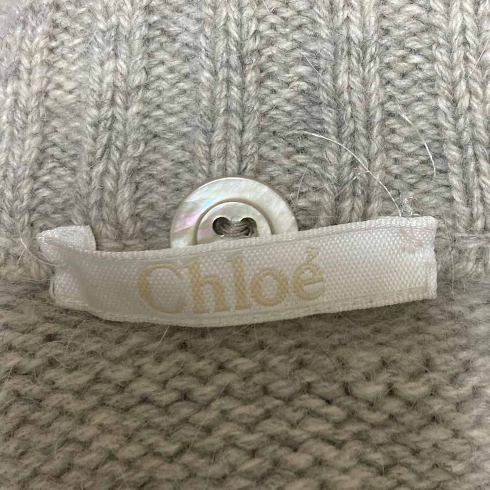 Chloe Chloe Chloe Angora Cashmere Blend Knit Cardigan Textile Tops DUTY FREE for USA Size ONE SIZE - 7 Thumbnail