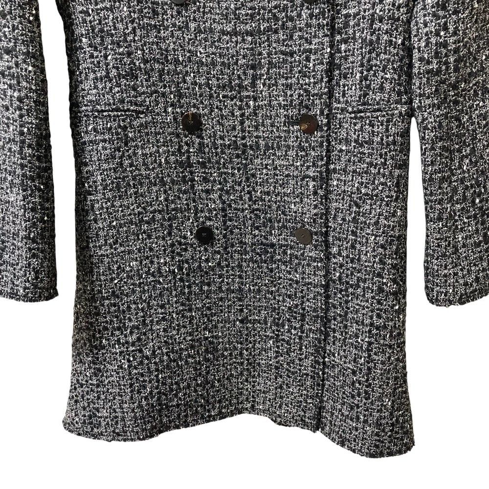 Theory Theory theory NOELLE TWEED Double-Breasted Tweed Blazer Textile Outerwear NOELLE TWEED DB BLAZER DR DUTY FREE for USA Size ONE SIZE - 3 Thumbnail