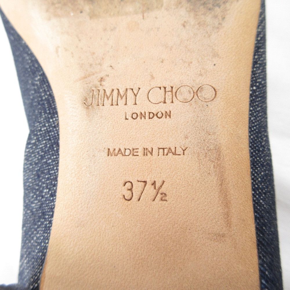 Jimmy Choo Jimmy Choo Jimmy Choo Opera Denim Loafers Textile Shoes DUTY FREE for USA Size ONE SIZE - 8 Thumbnail