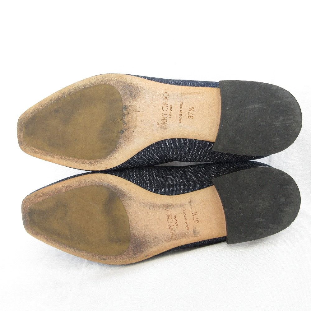 Jimmy Choo Jimmy Choo Jimmy Choo Opera Denim Loafers Textile Shoes DUTY FREE for USA Size ONE SIZE - 5 Thumbnail