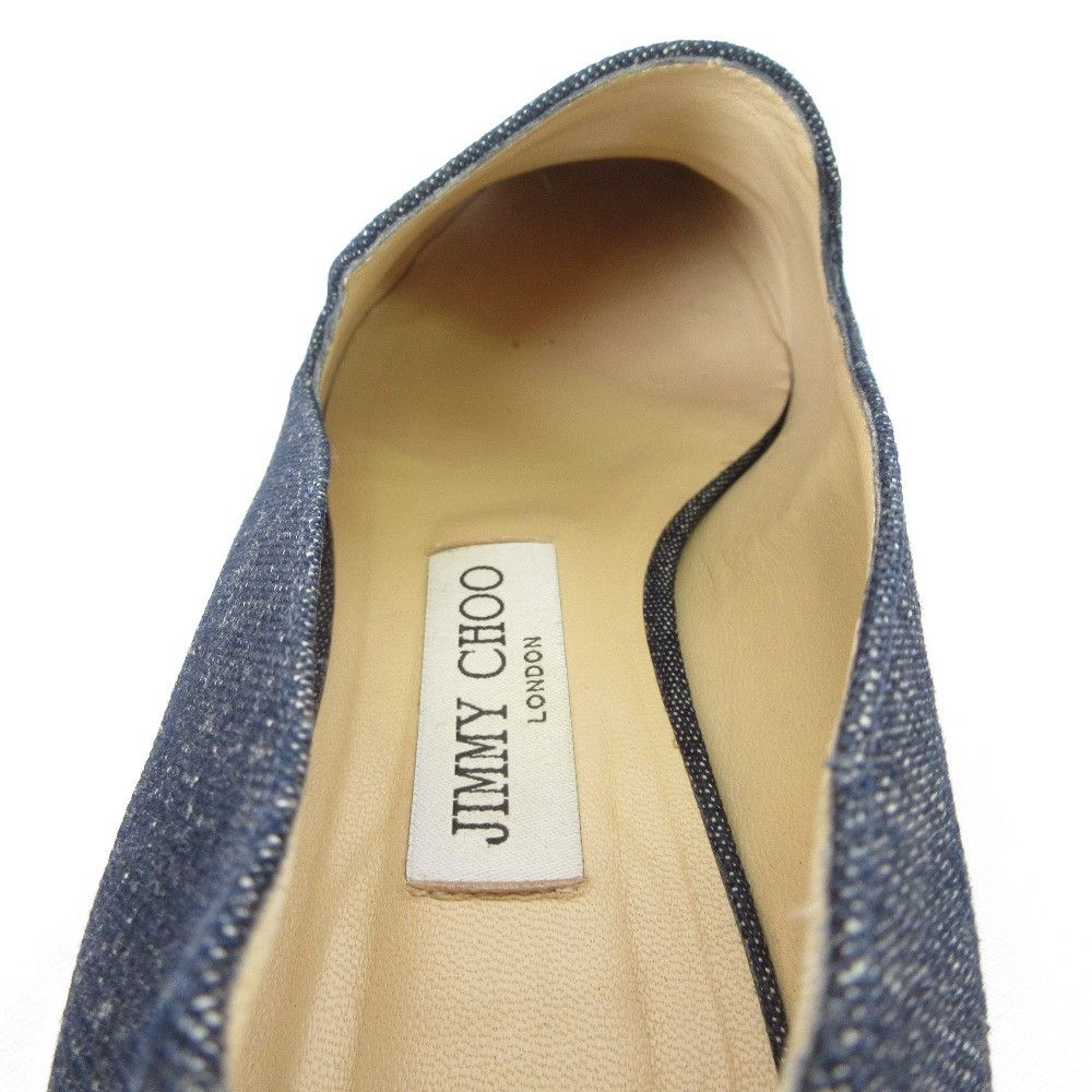 Jimmy Choo Jimmy Choo Jimmy Choo Opera Denim Loafers Textile Shoes DUTY FREE for USA Size ONE SIZE - 6 Thumbnail