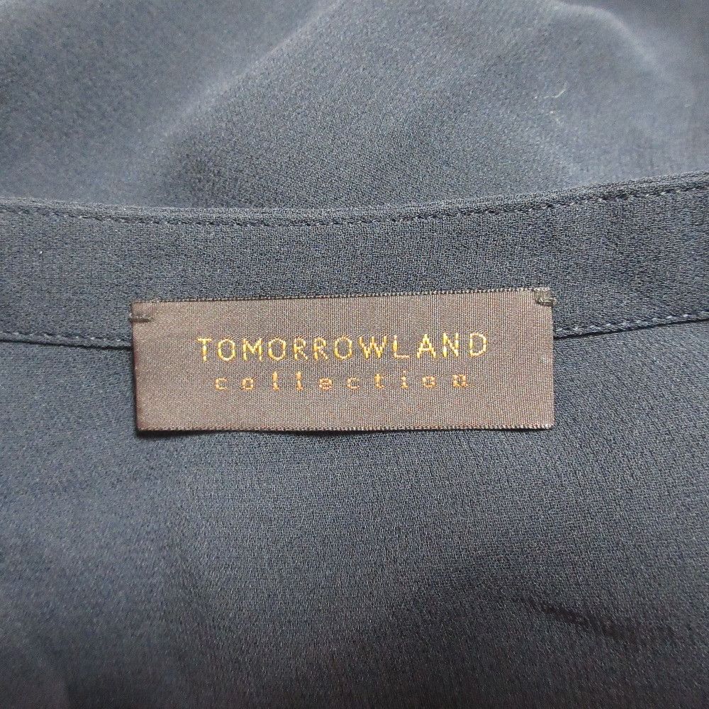 Other Other TOMORROWLAND collection Silk Chiffon Blouse Textile Tops 13-01-54-01202 DUTY FREE for USA Size ONE SIZE - 4 Thumbnail
