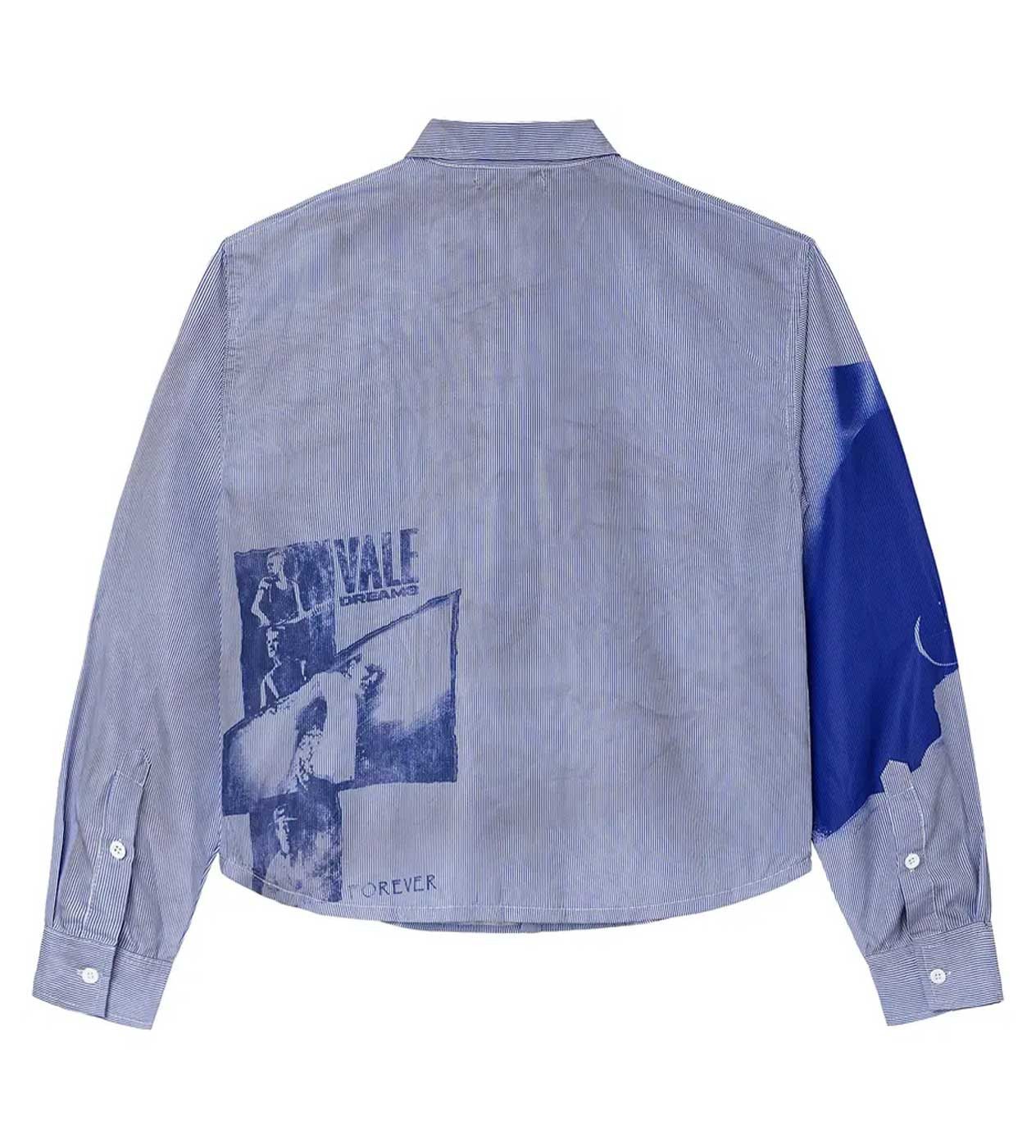 Vale Forever Freedom Button-Up Striped Blue Size US S / EU 44-46 / 1 - 2 Thumbnail