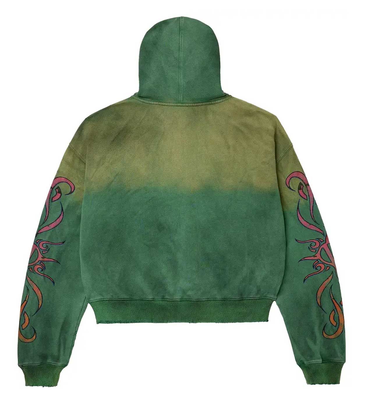 Vale Forever Inferno Zip Up Hoodie Green Size US XL / EU 56 / 4 - 2 Thumbnail