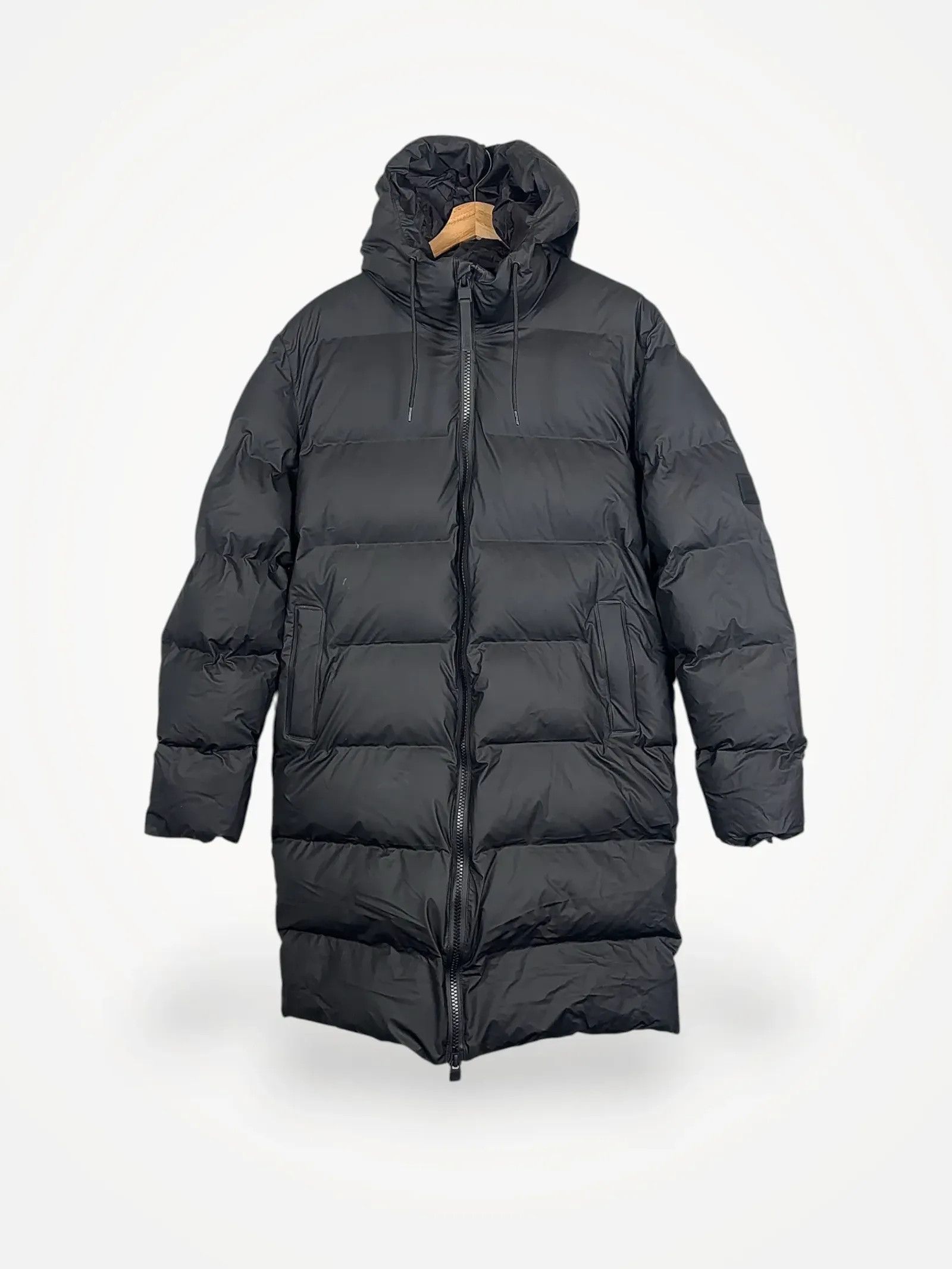 Rains Rains Alta Longer Puffer Down Jacket Size M / US 6-8 / IT 42-44 - 2 Thumbnail