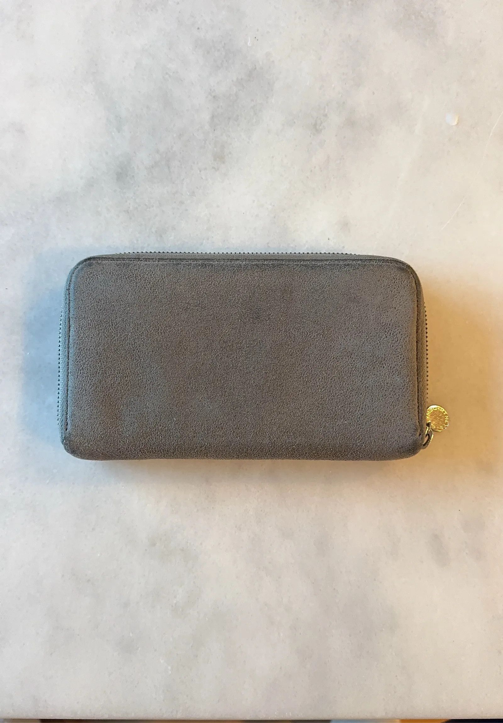 Stella McCartney Stella McCartney Grey zip around Falabella wallet Wallet Size ONE SIZE - 2 Thumbnail