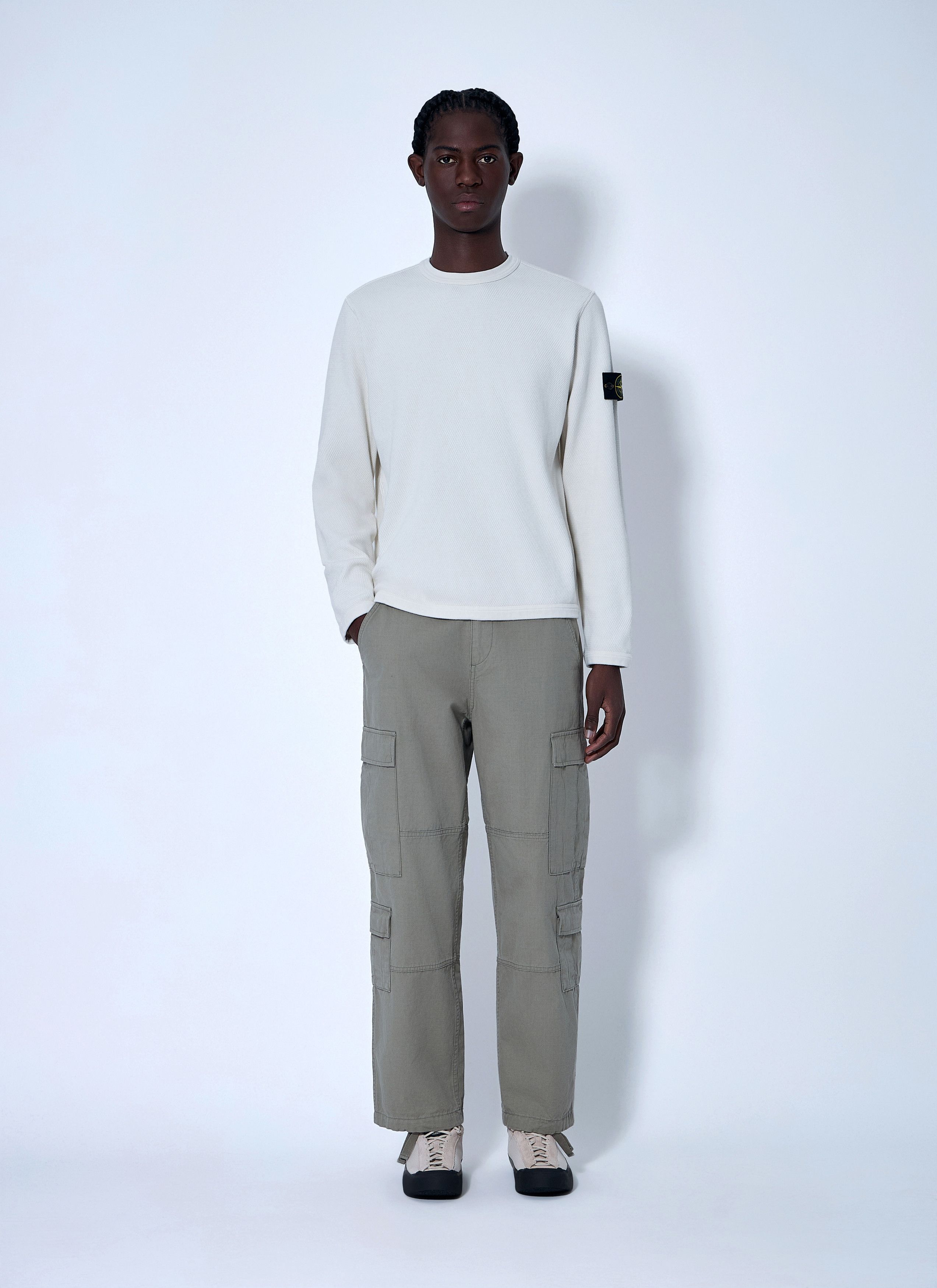 Stone Island Logo Patch Sweatshirt Size US L / EU 52-54 / 3 - 2 Thumbnail