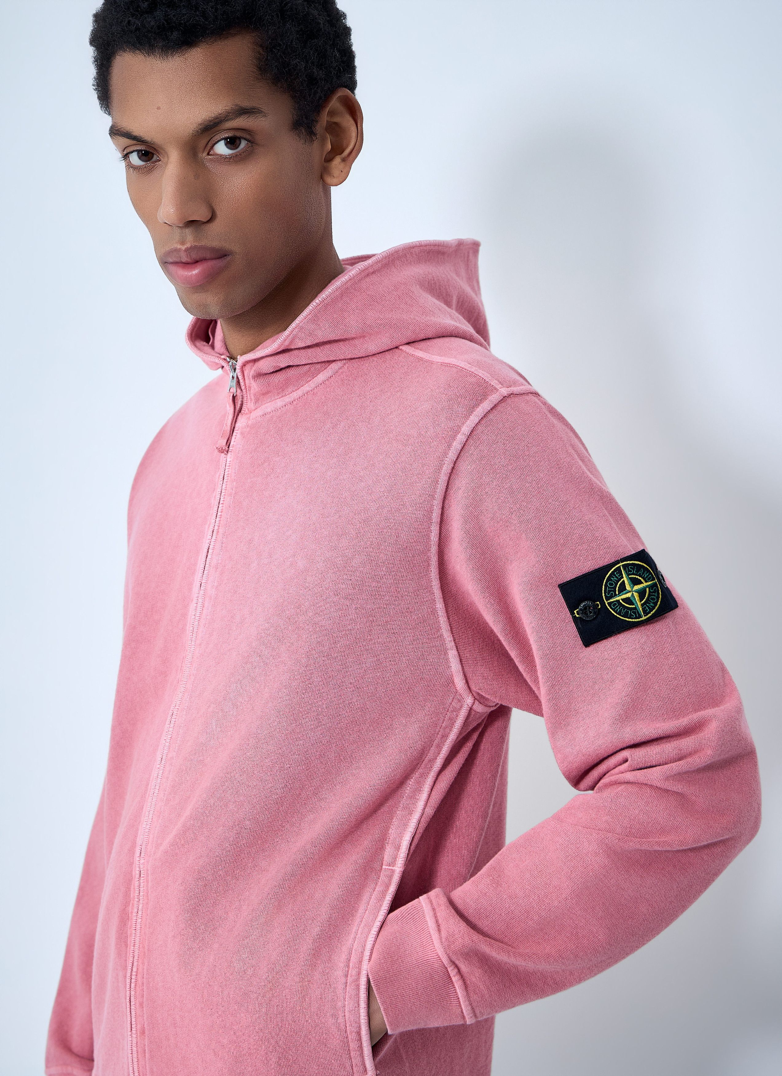 Stone Island Logo Patch Hooded Sweatshirt Size US L / EU 52-54 / 3 - 5 Thumbnail