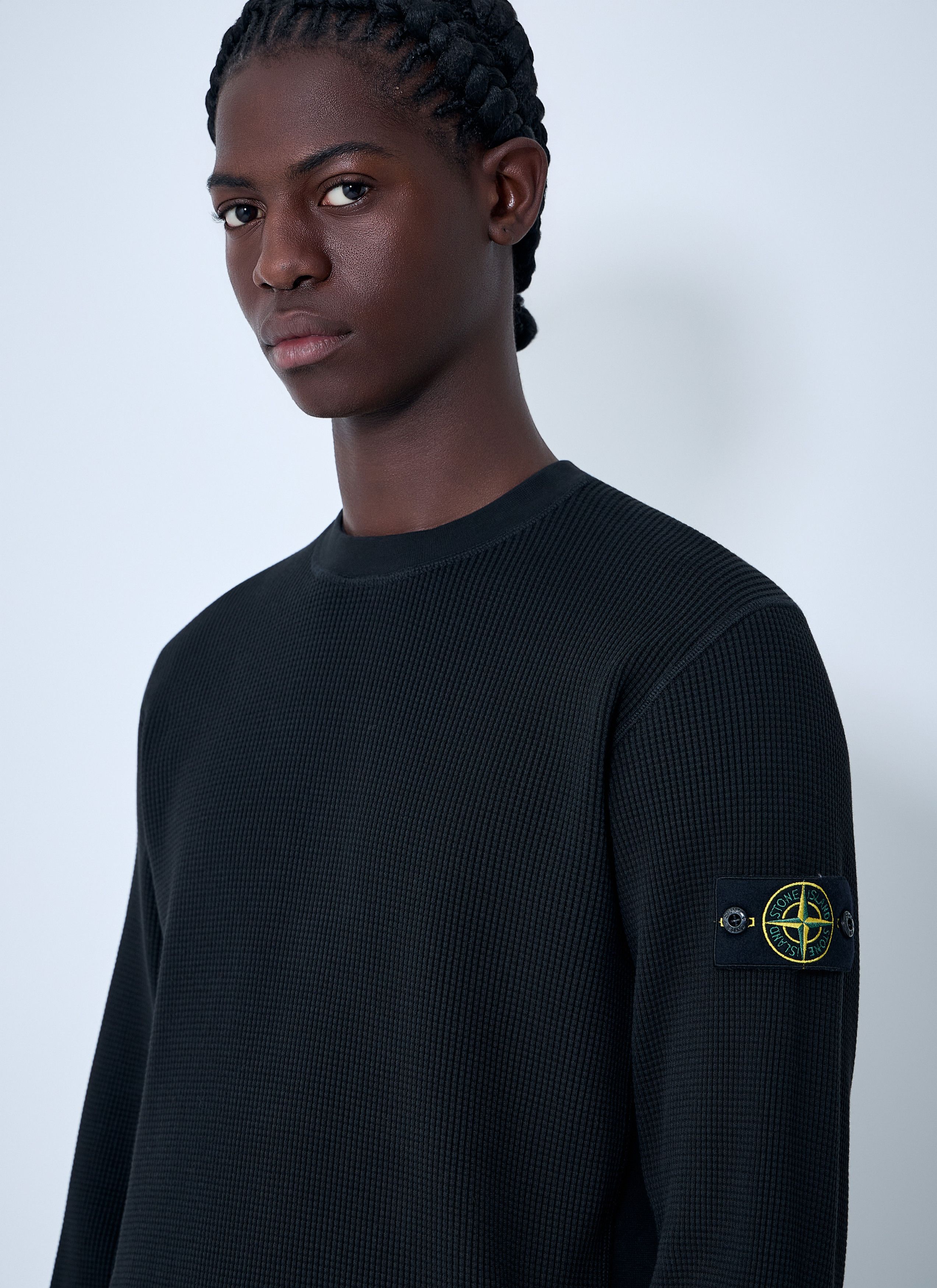 Stone Island Logo Patch Sweater Size US L / EU 52-54 / 3 - 5 Thumbnail
