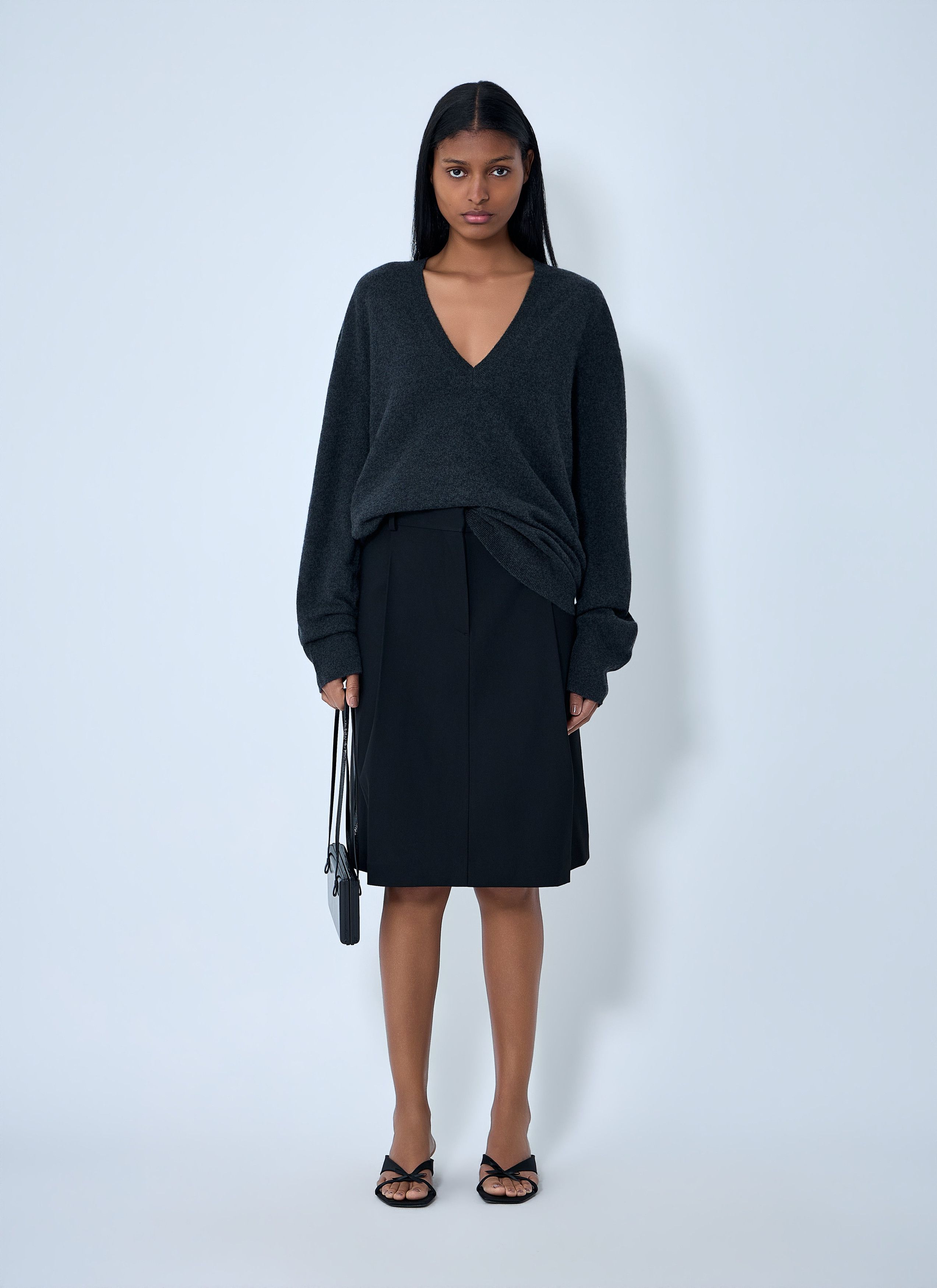 Toteme Tailored Pleated Skirt Size 30" / US 8 / IT 44 - 2 Thumbnail