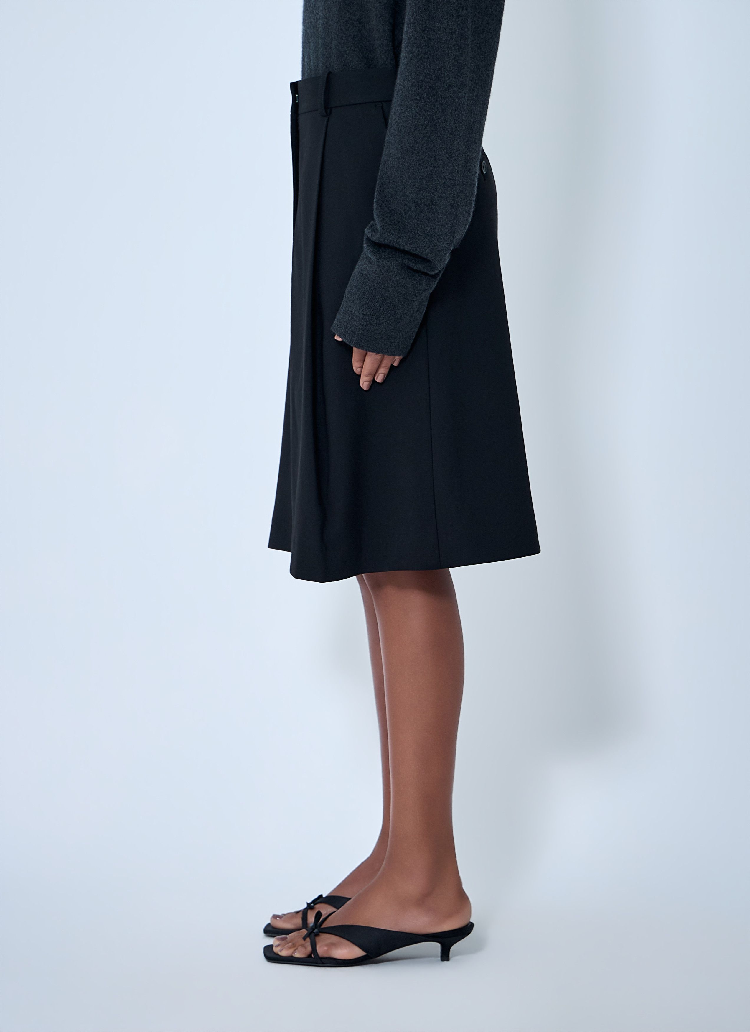 Toteme Tailored Pleated Skirt Size 30" / US 8 / IT 44 - 3 Thumbnail