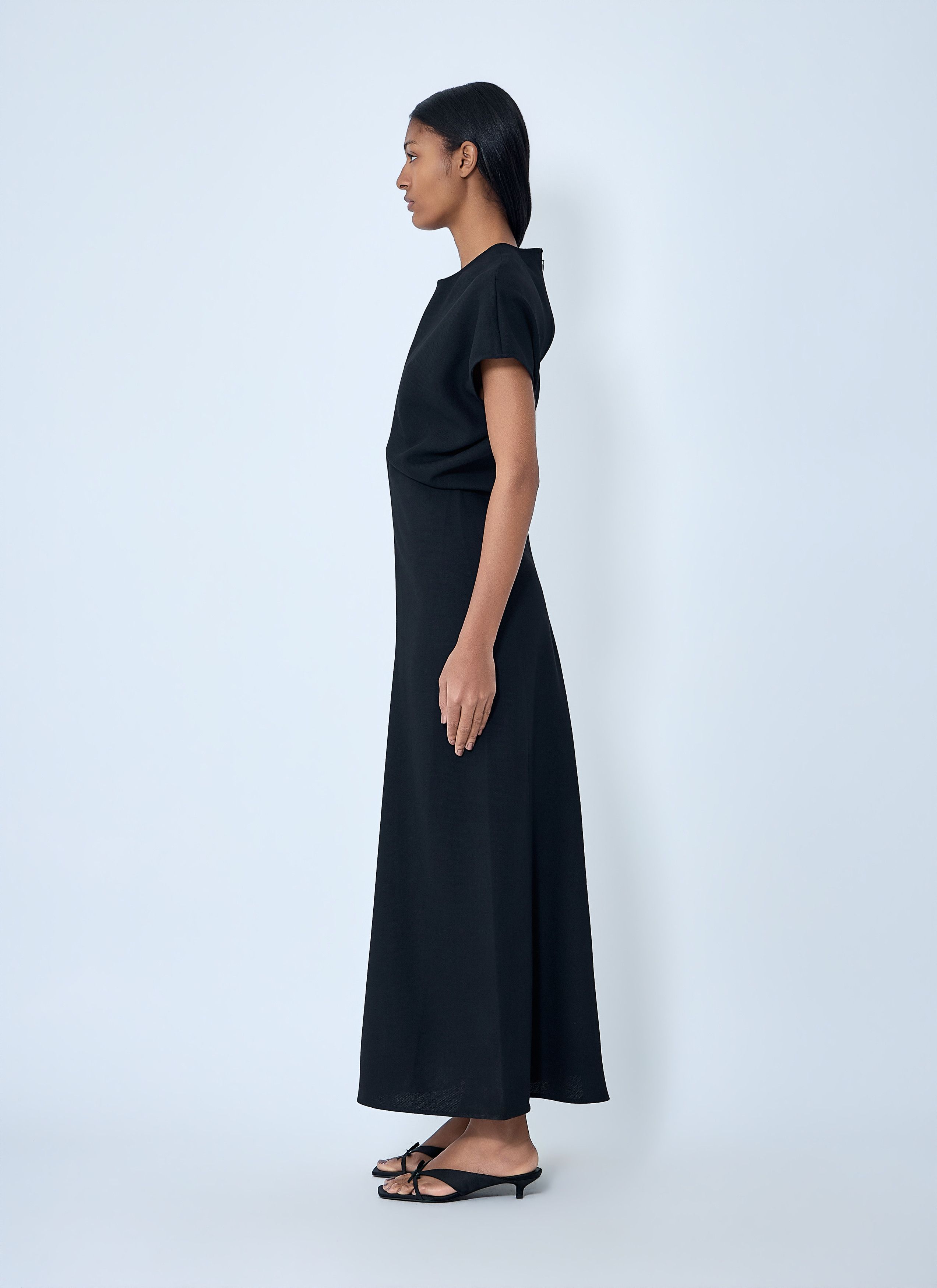 Toteme Slouch Wool Dress Size S / US 4 / IT 40 - 3 Thumbnail