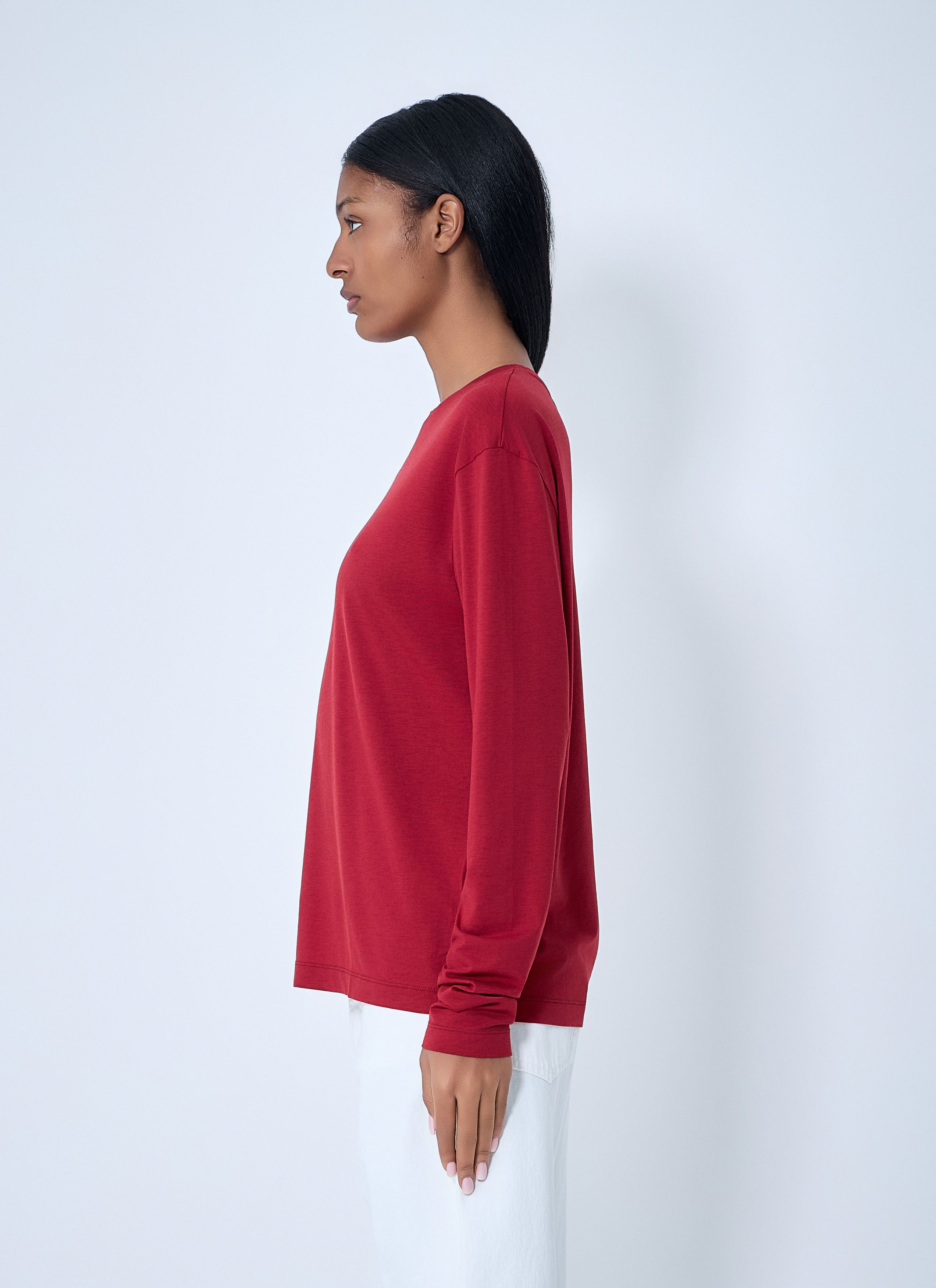 Toteme Classic Long-Sleeve Top Size L / US 10 / IT 46 - 3 Thumbnail