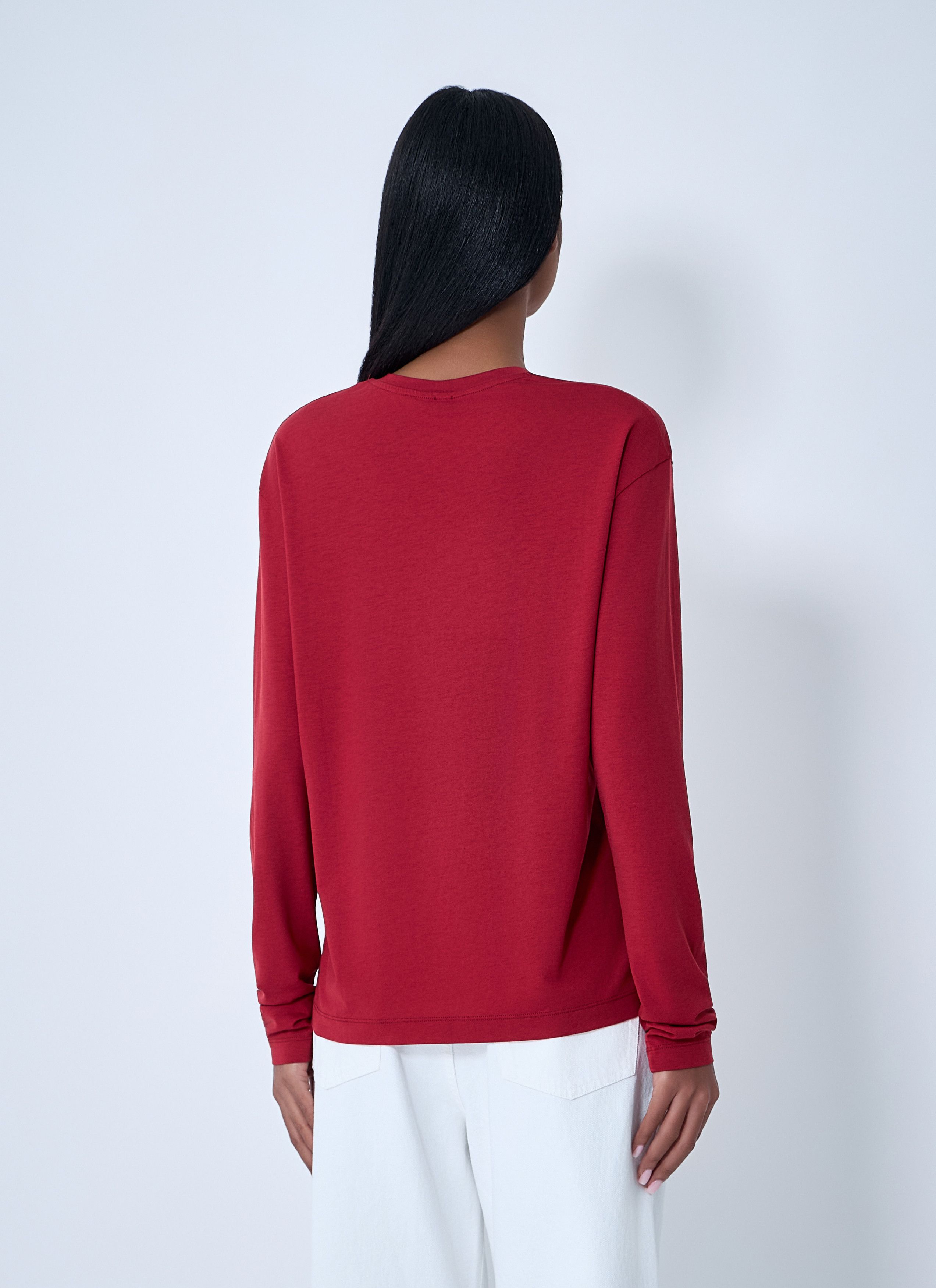 Toteme Classic Long-Sleeve Top Size M / US 6-8 / IT 42-44 - 4 Thumbnail