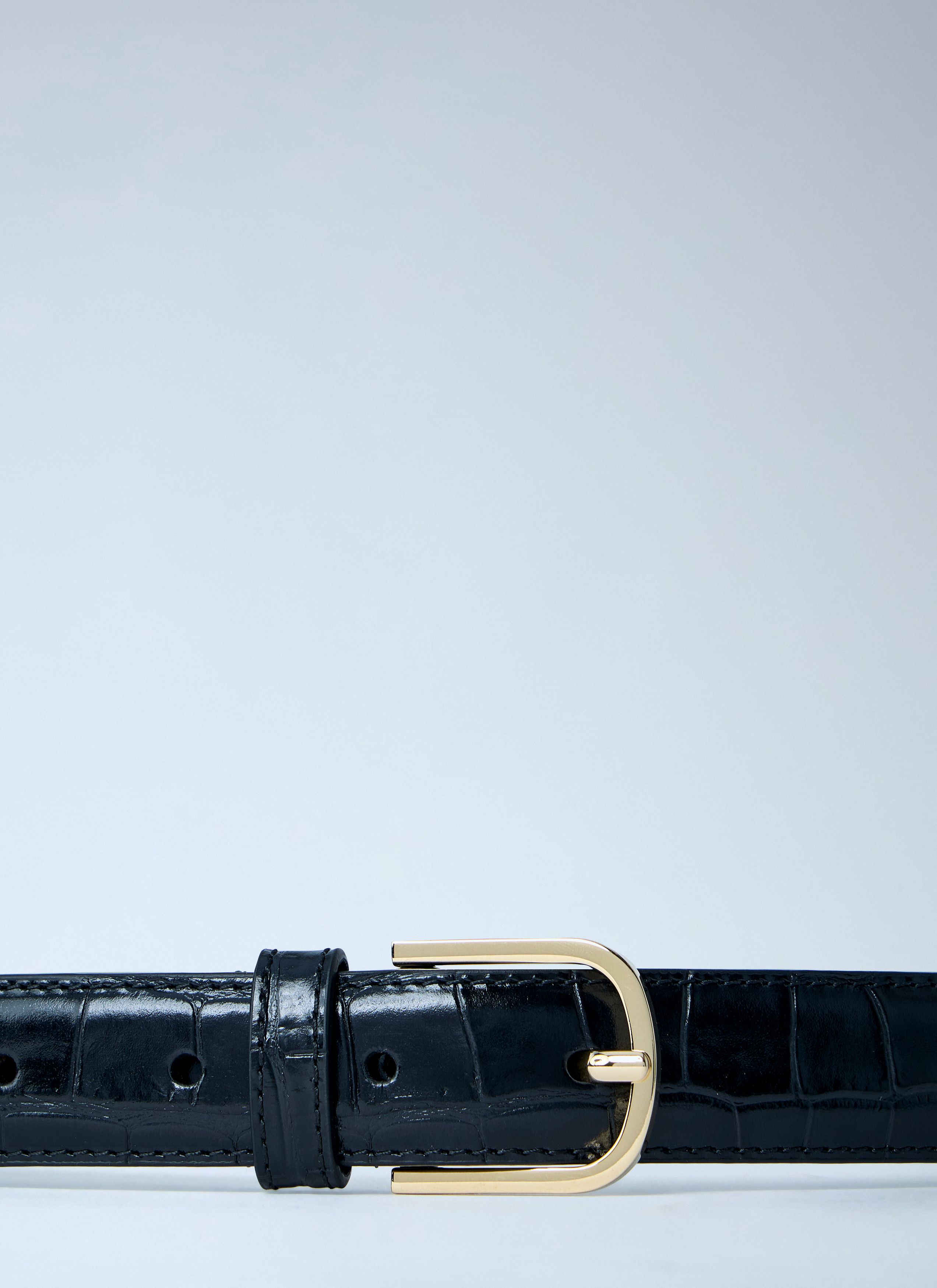 Toteme Embossed Leather Belt Size ONE SIZE - 2 Thumbnail