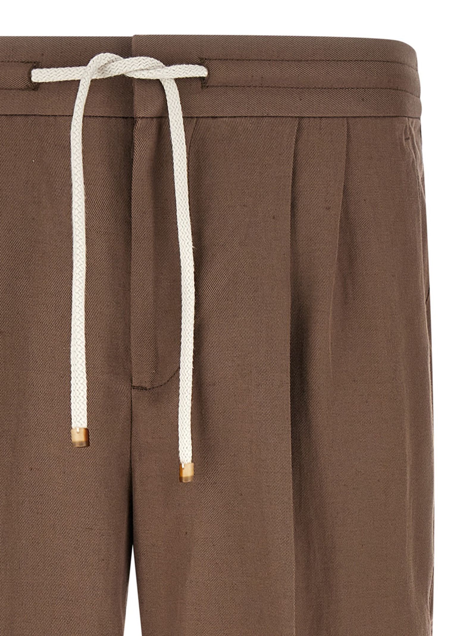 Brunello Cucinelli Linen Trousers Size US 30 / EU 46 - 3 Thumbnail