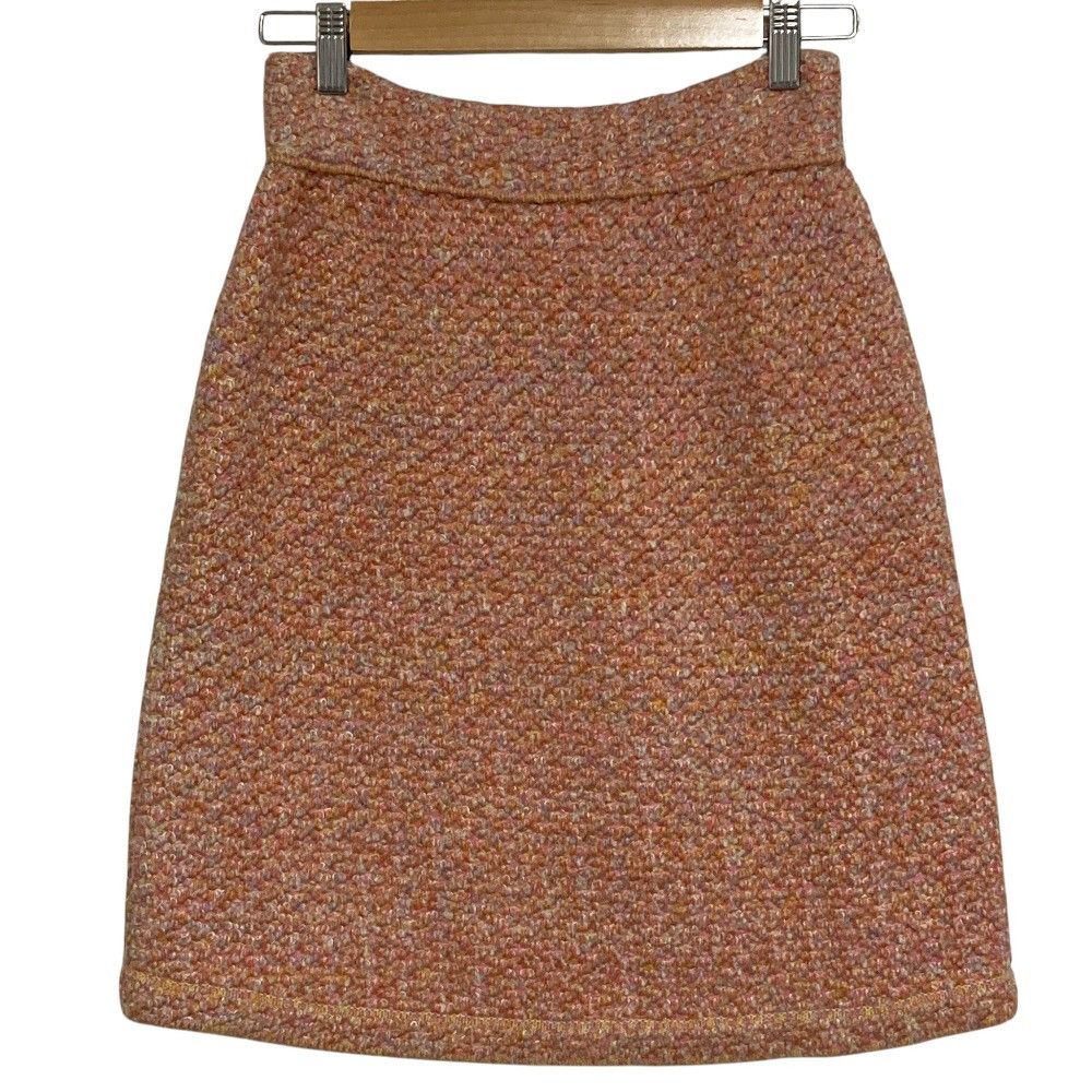 Chanel Chanel Chanel Tweed Skirt Textile Skirts P50494 DUTY FREE for USA Size ONE SIZE - 2 Thumbnail
