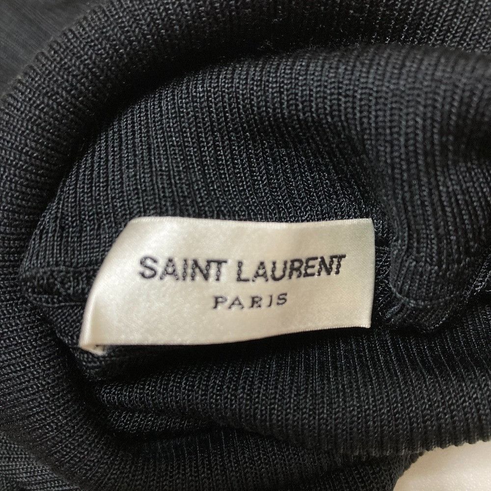 Yves Saint Laurent Yves Saint Laurent Saint Laurent Paris Silk Short Sleeve Knit Textile Tops 705377 DUTY FREE for USA Size ONE SIZE - 6 Thumbnail