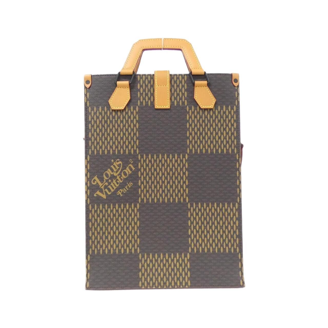 Louis Vuitton Louis Vuitton Louis Vuitton LV Squared Damier Giant Tote Bag Textile Tote Bag N40355 DUTY FREE for USA Size ONE SIZE - 2 Thumbnail