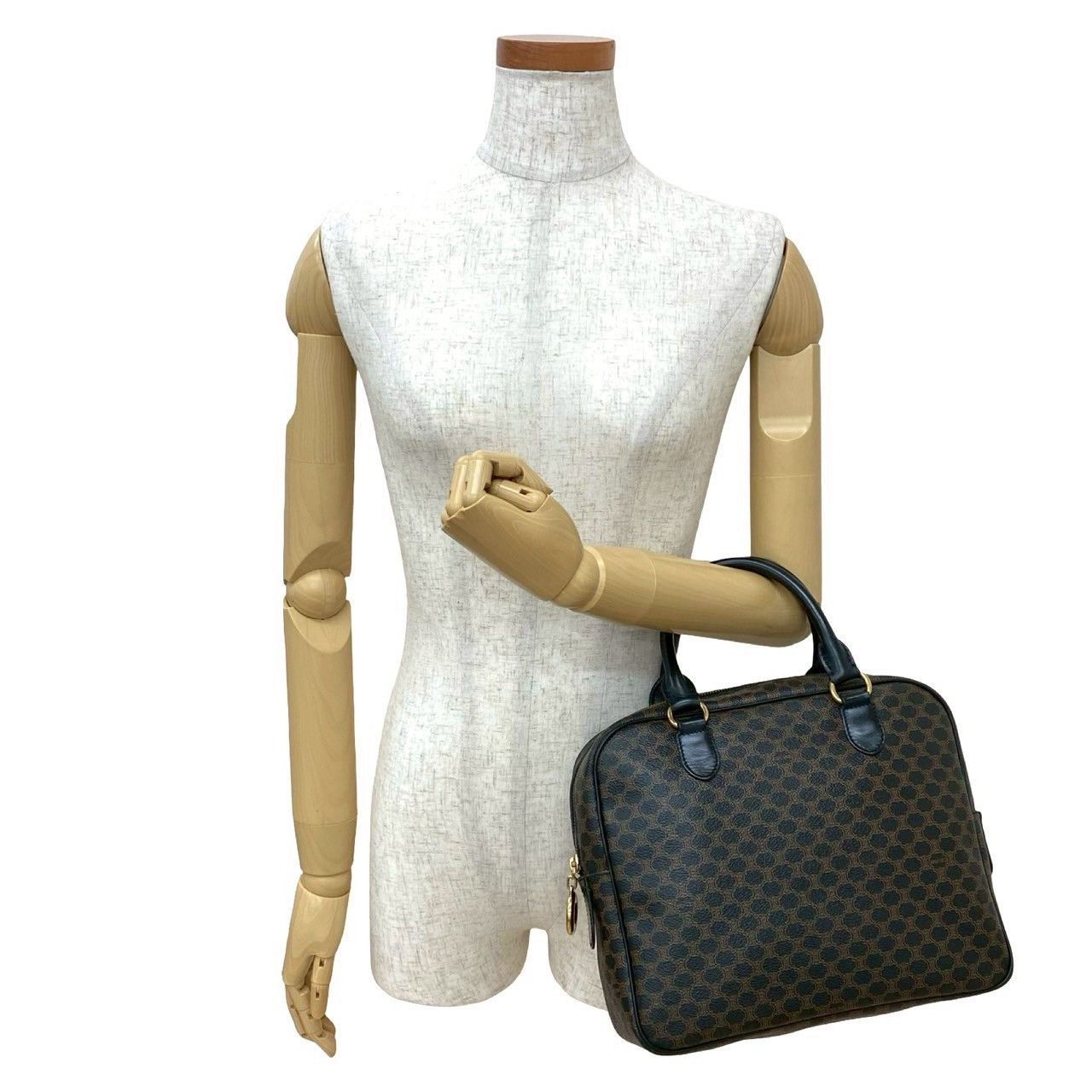 Celine Celine Celine Macadam Blazon PVC Leather Handbag Leather Handbag DUTY FREE for USA Size ONE SIZE - 3 Thumbnail