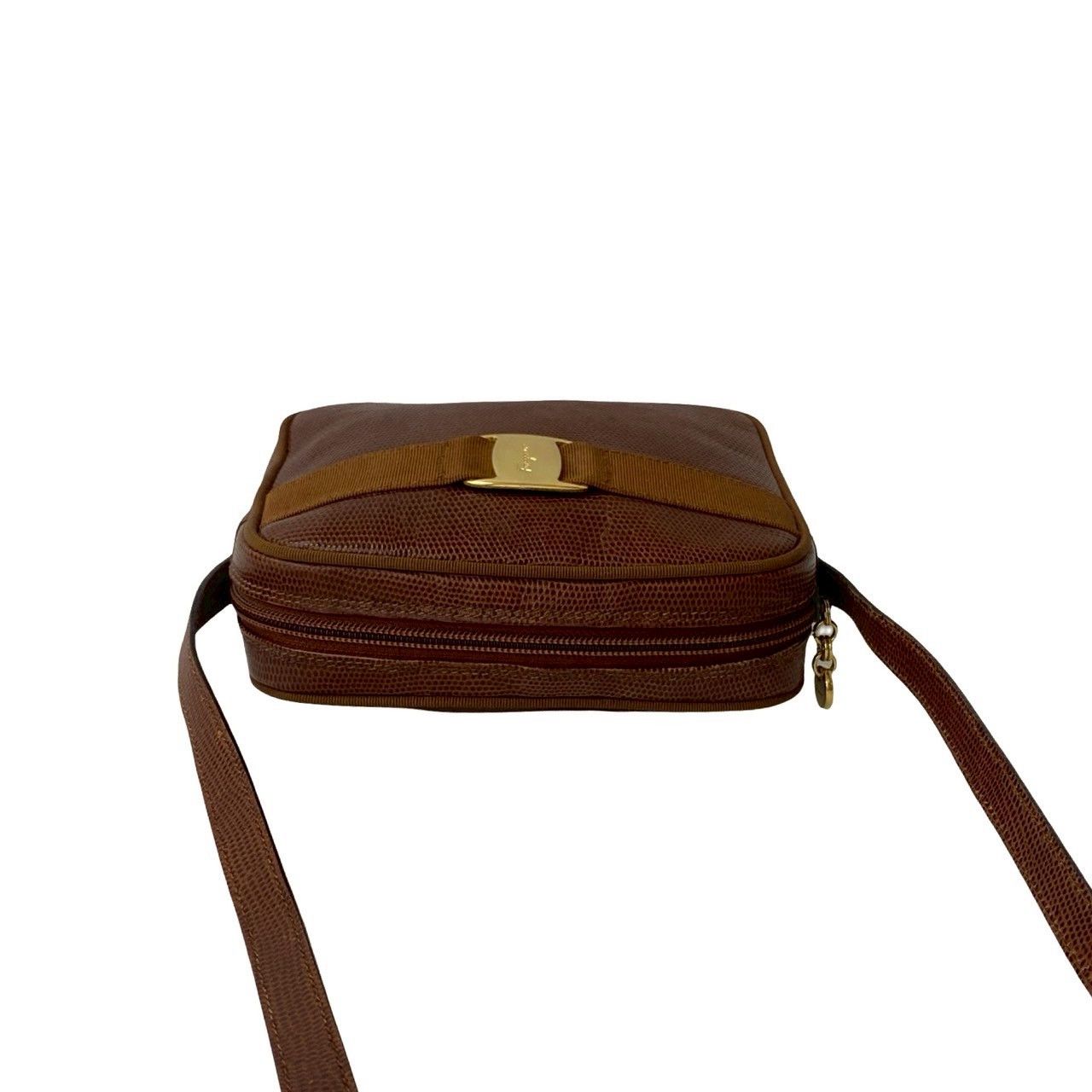 Salvatore Ferragamo Salvatore Ferragamo Salvatore Ferragamo Vara Leather Shoulder Bag Leather Shoulder Bag DUTY FREE for USA Size ONE SIZE - 5 Thumbnail