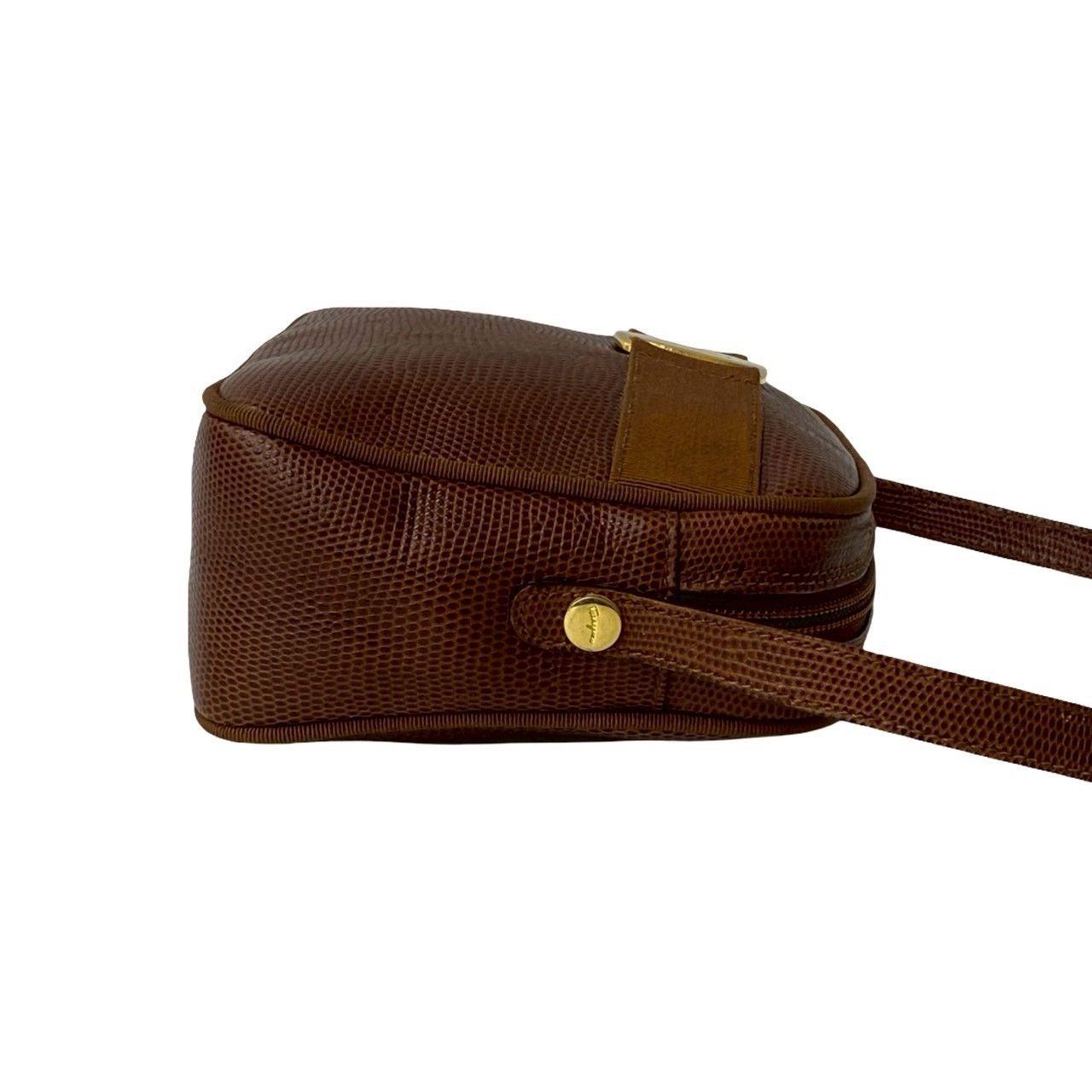 Salvatore Ferragamo Salvatore Ferragamo Salvatore Ferragamo Vara Leather Shoulder Bag Leather Shoulder Bag DUTY FREE for USA Size ONE SIZE - 7 Thumbnail