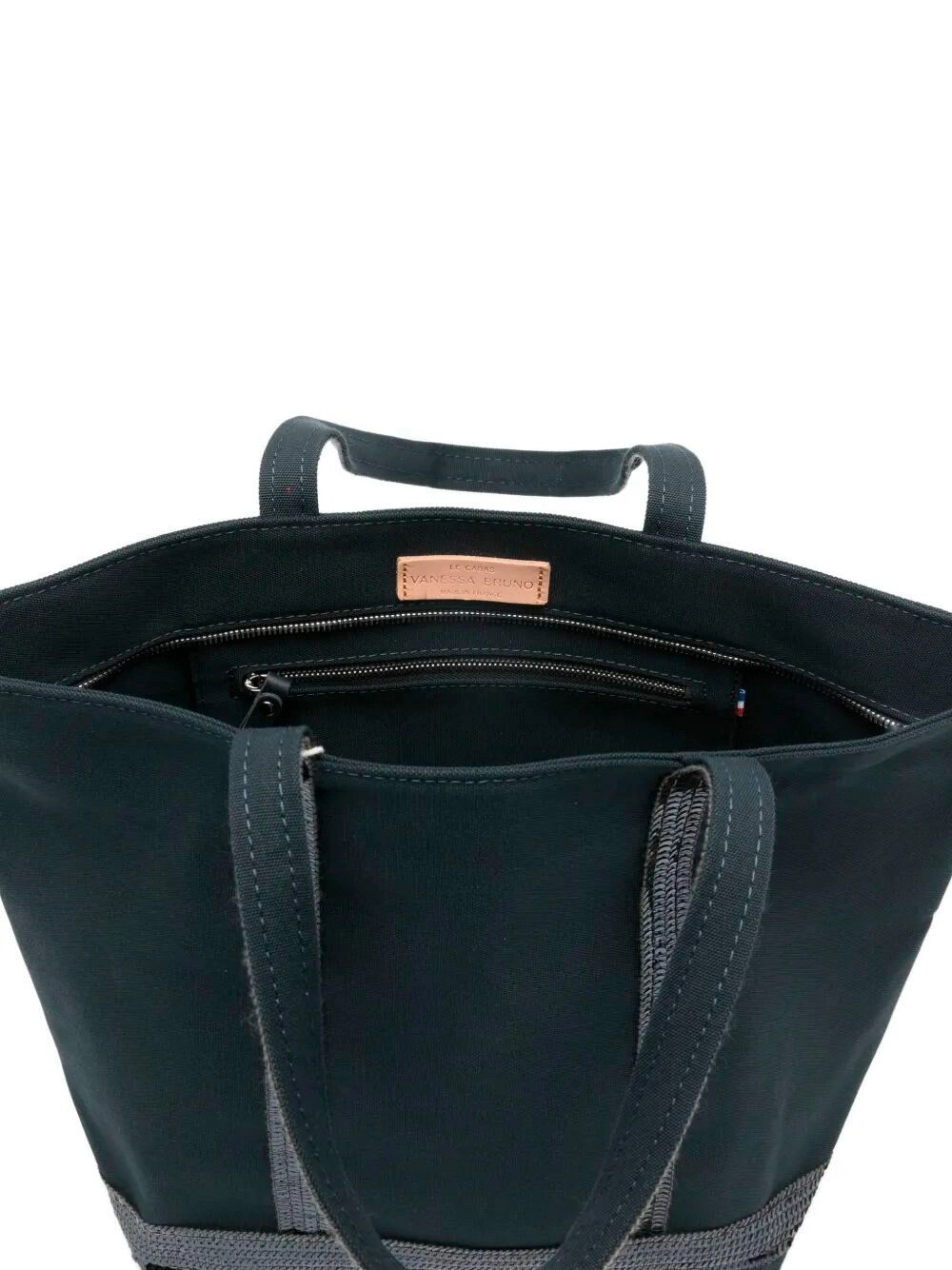 Vanessa Bruno Canvas Medium Zipped Cabas Tote Size ONE SIZE - 3 Thumbnail