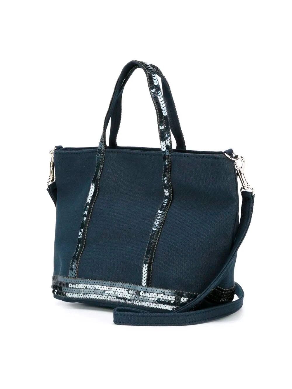 Vanessa Bruno Canvas Extra Small Zipped Cabas Tote Size ONE SIZE - 5 Thumbnail