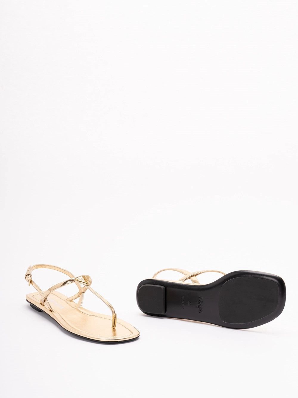 Prada Leather Flat Sandals Size US 6 / IT 36 - 4 Thumbnail