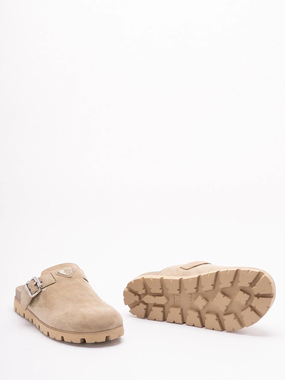 Prada Suede Sabot Size US 7 / EU 40 - 4 Thumbnail