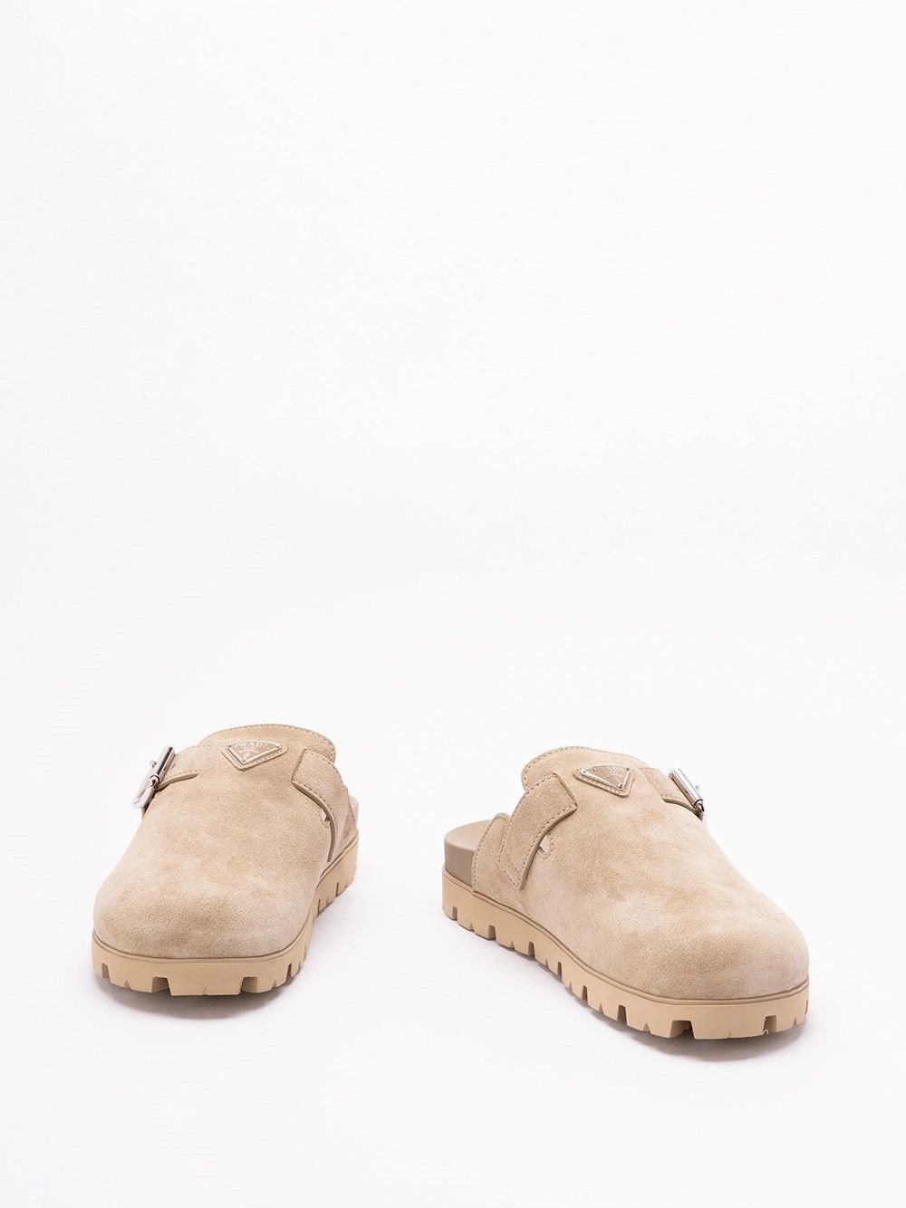 Prada Suede Sabot Size US 9 / EU 42 - 2 Thumbnail