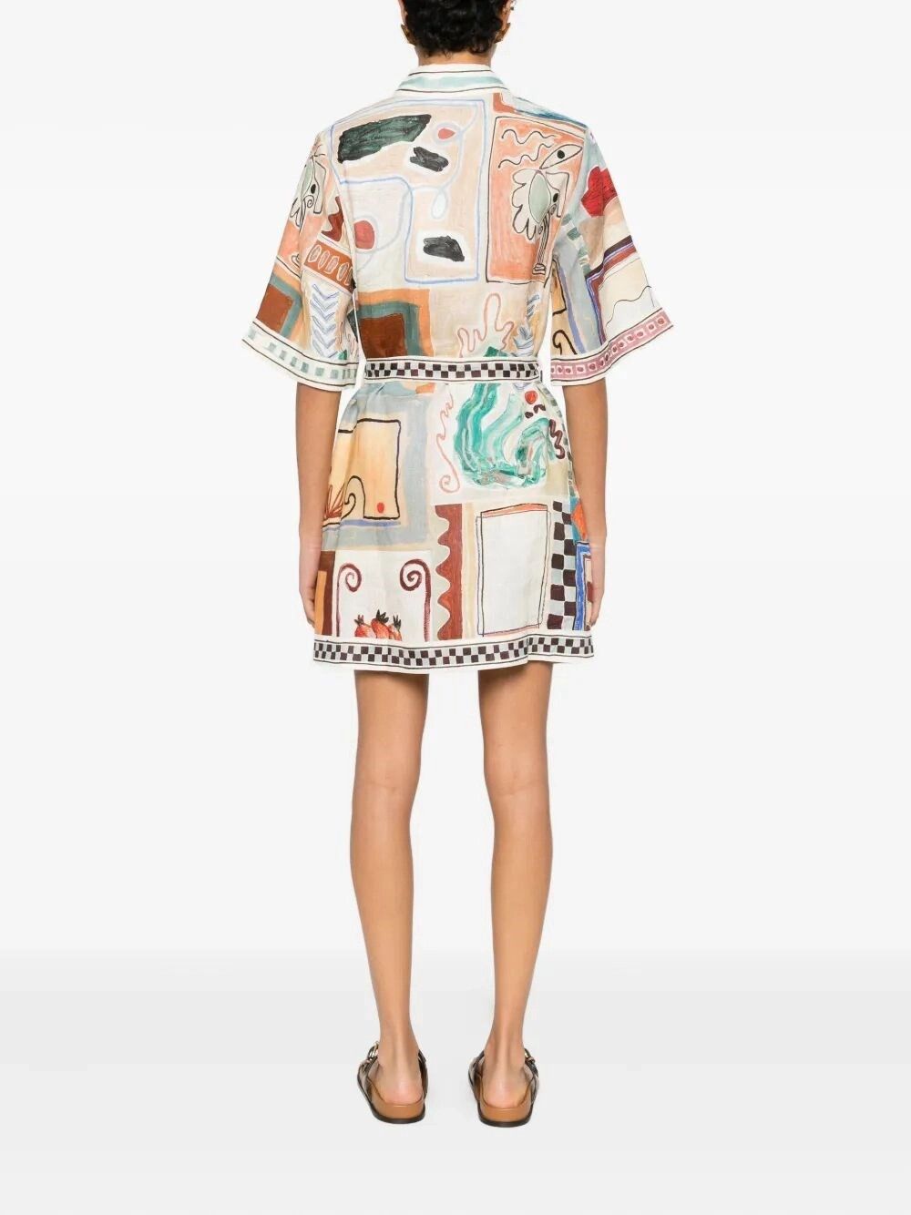 ALEMAIS `Michelle` Mini Dress Size S / US 4 / IT 40 - 3 Thumbnail