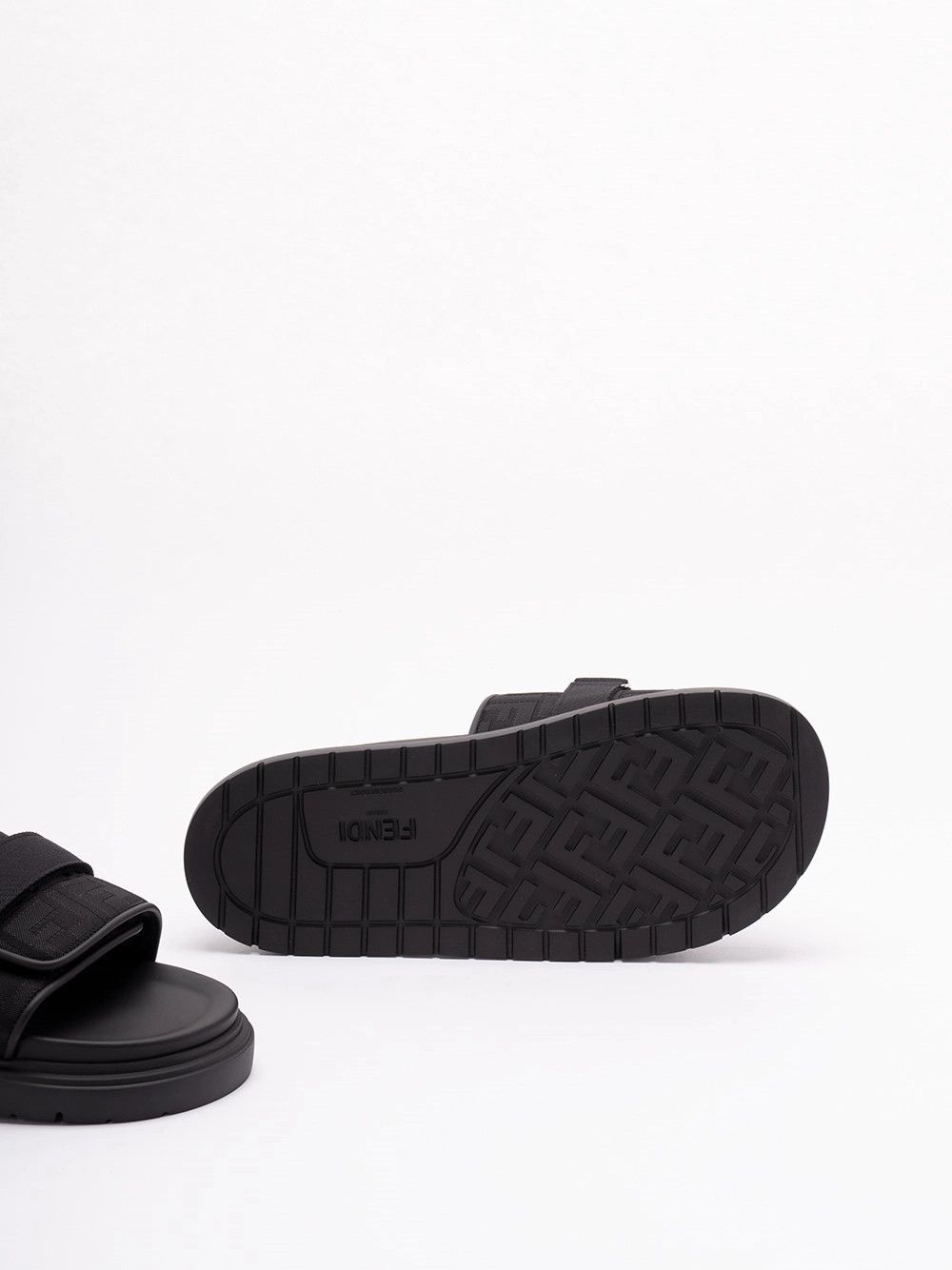 Fendi `FF` Slides Size US 12 / EU 45 - 4 Thumbnail