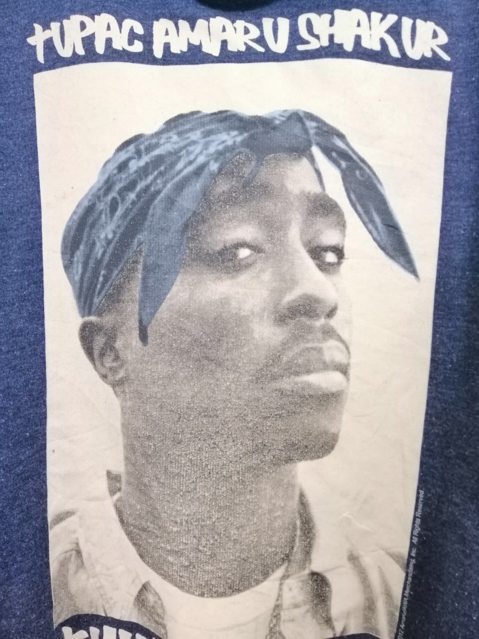 Band Tees Vintage Tupac Amaru Shakur Thug 4 Life Hoodies Design HipHop Size US S / EU 44-46 / 1 - 1 Thumbnail