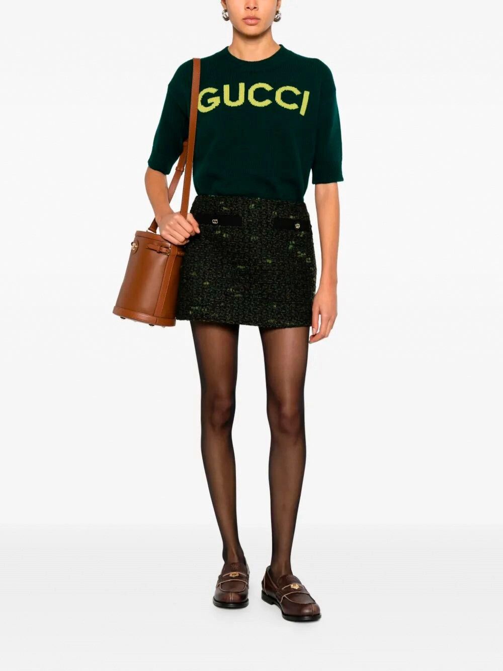Gucci Short Sleeve Crew-Neck Top Size S / US 4 / IT 40 - 2 Thumbnail
