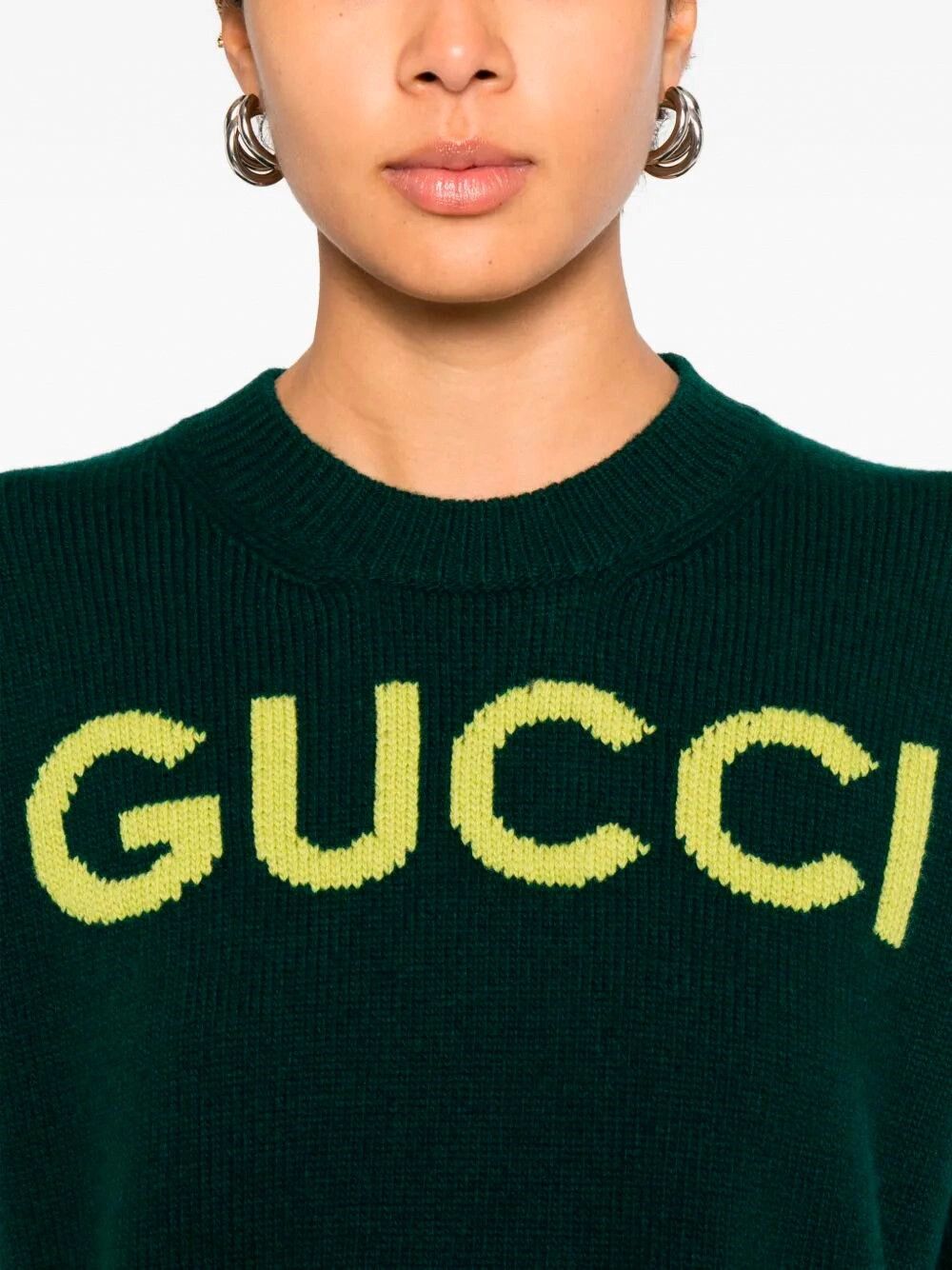 Gucci Short Sleeve Crew-Neck Top Size S / US 4 / IT 40 - 4 Thumbnail