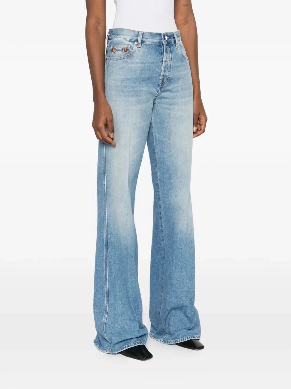 Gucci Mid Rise Flare Pants Size 25" / US 0 / IT 36 - 5 Thumbnail