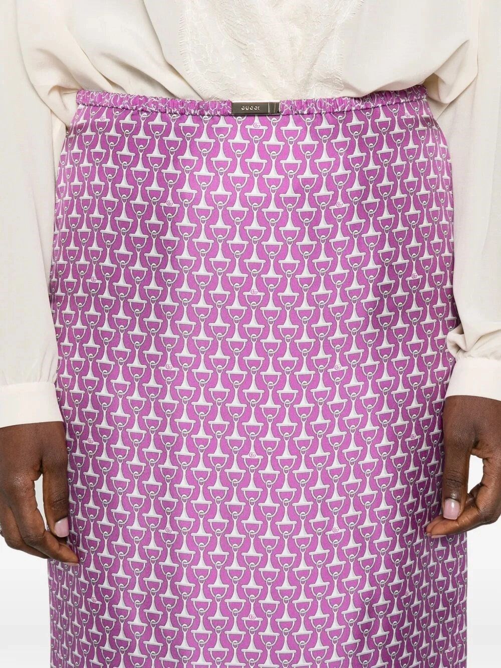 Gucci `Horsebit` Skirt Size 30" / US 8 / IT 44 - 3 Thumbnail