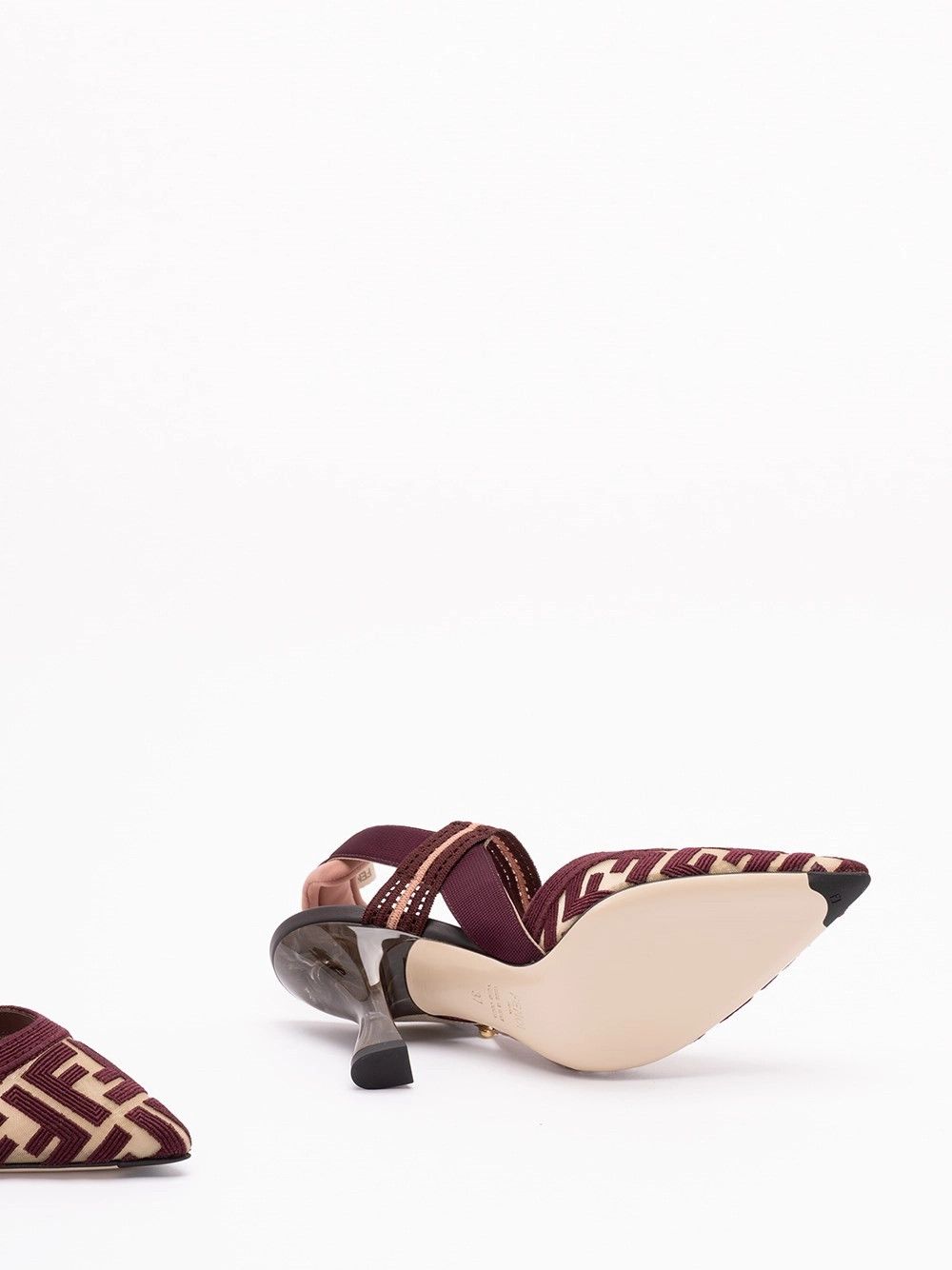 Fendi `Colibrì` Slingbacks Size US 6 / IT 36 - 4 Thumbnail