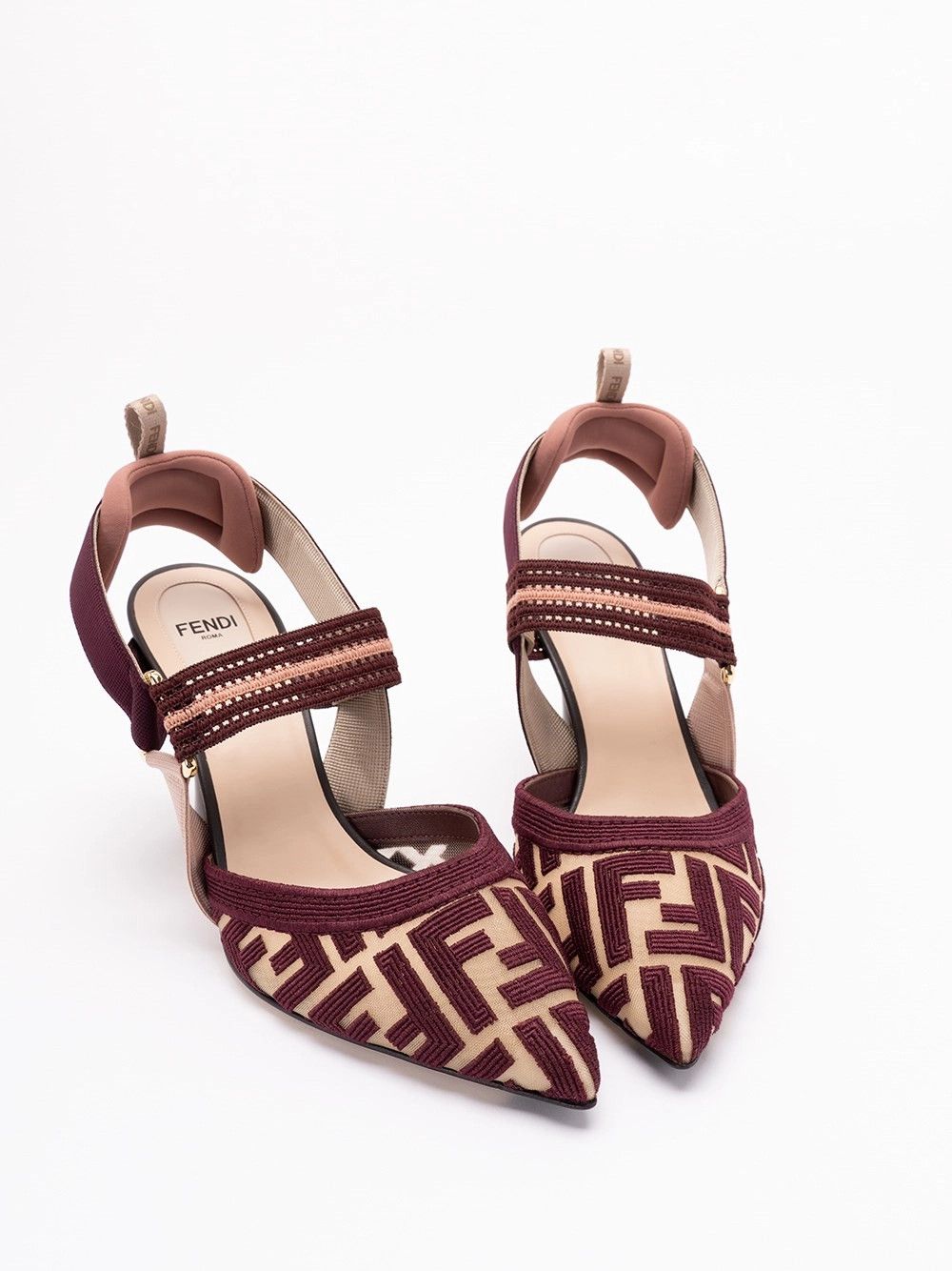 Fendi `Colibrì` Slingbacks Size US 7 / IT 37 - 6 Thumbnail
