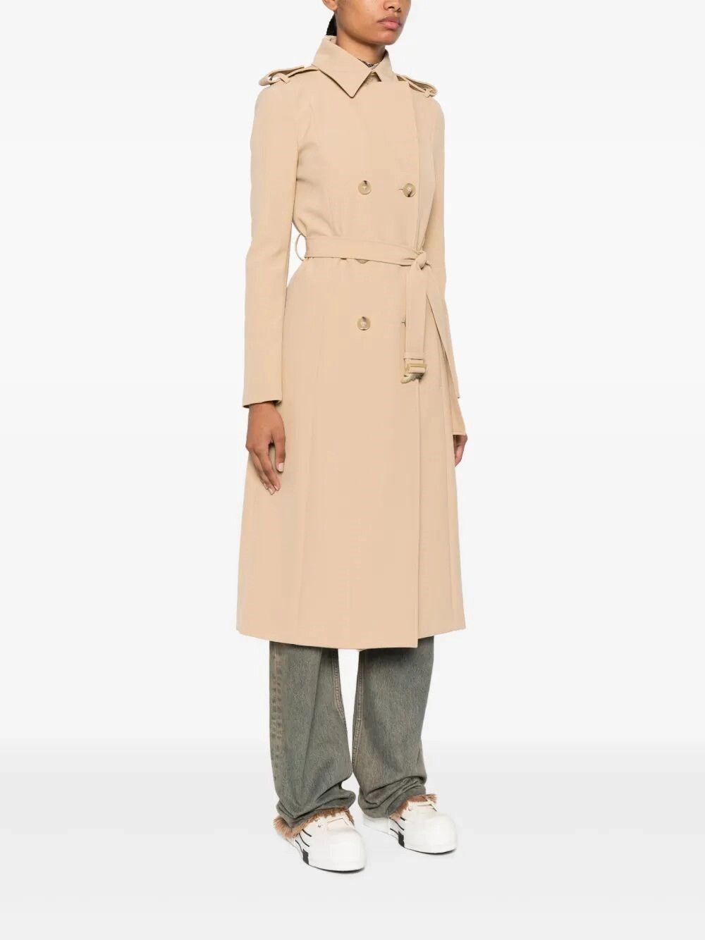 Patrizia Pepe Trench Size L / US 10 / IT 46 - 3 Thumbnail