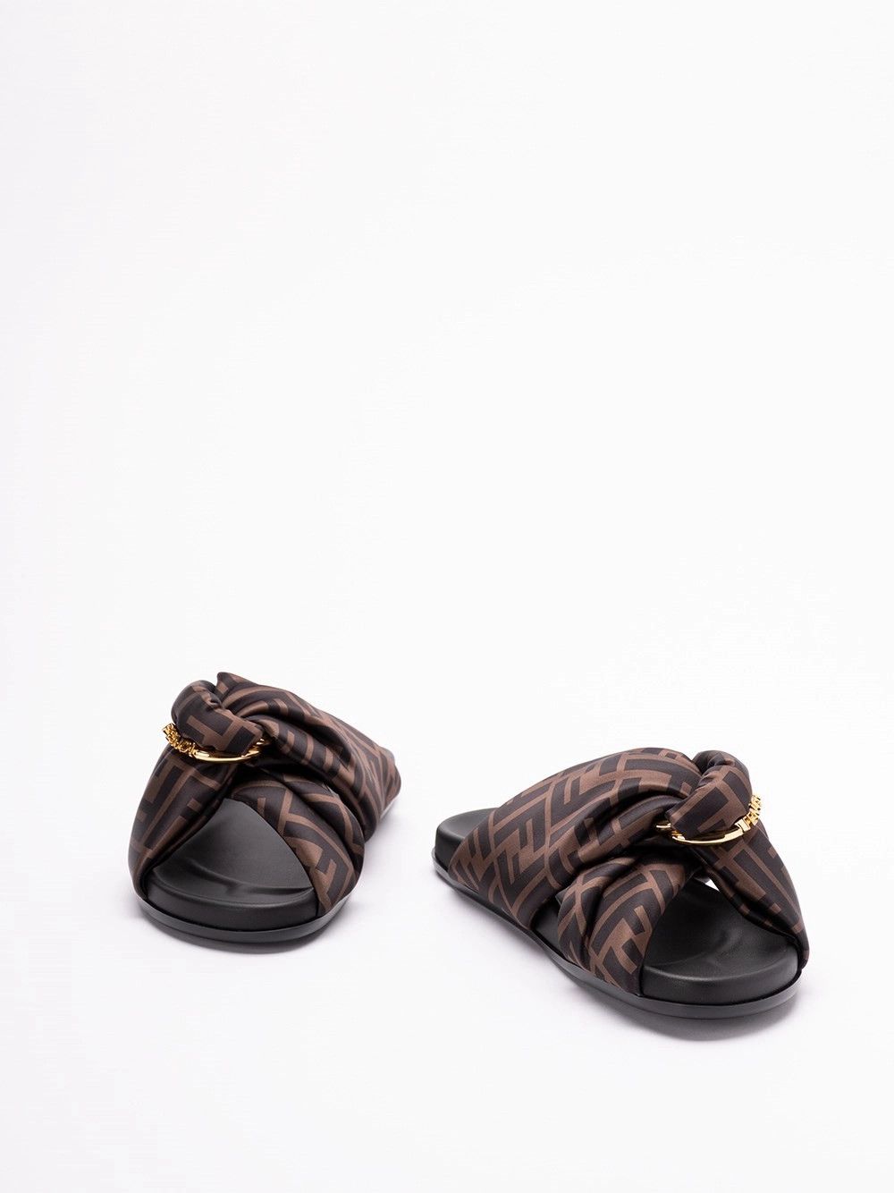 Fendi `Fendi Feel` Slides Size US 6 / IT 36 - 2 Thumbnail