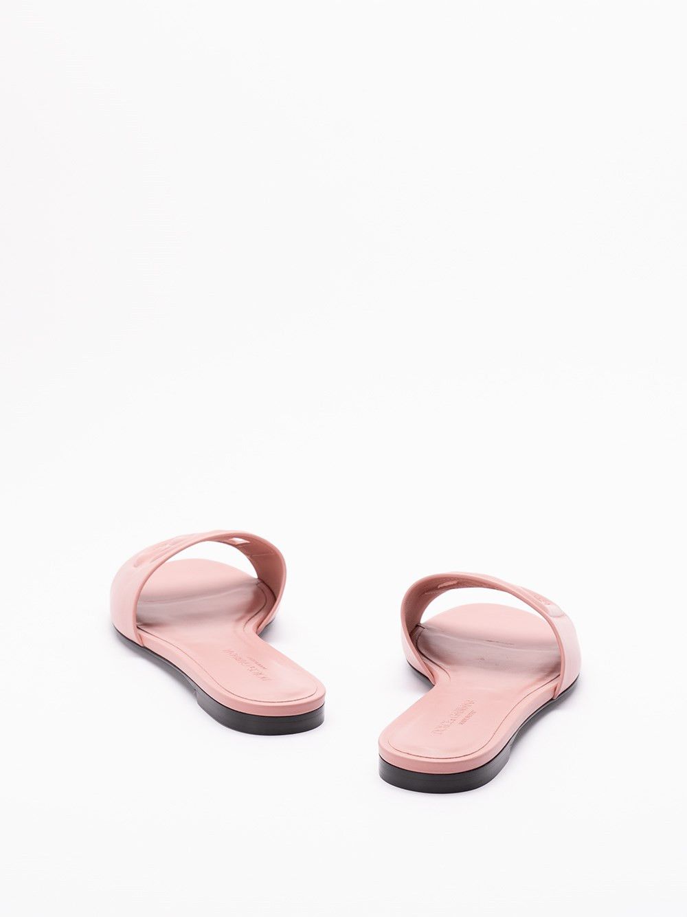 Dolce & Gabbana Calfskin Sliders With `DG` Logo Size US 6 / IT 36 - 3 Thumbnail