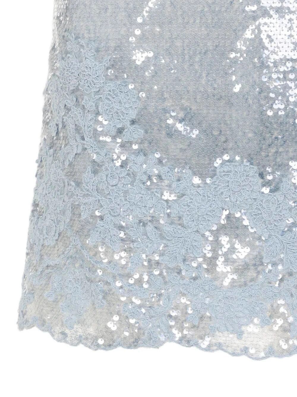 Ermanno Scervino Dress With Embroidery Size M / US 6-8 / IT 42-44 - 4 Thumbnail