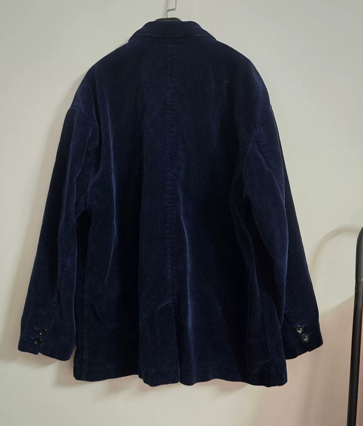 Porter Classic Porter Classic Blue Velvet Corduroy Jacket Size US L / EU 52-54 / 3 - 3 Thumbnail