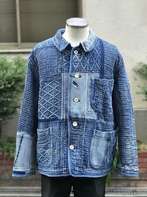 Porter Classic Kendo Sashiko French Jacket by Porter Classic Size US L / EU 52-54 / 3 - 6 Thumbnail