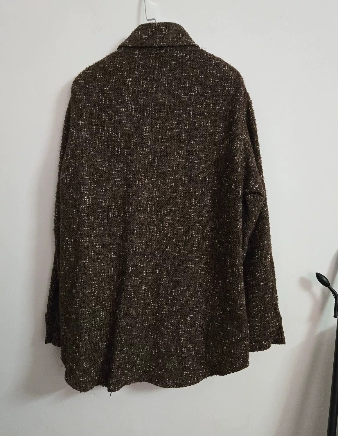 Auralee Auralee Wool Alpaca Tweed Shirt Blouson Size US XS / EU 42 / 0 - 4 Thumbnail