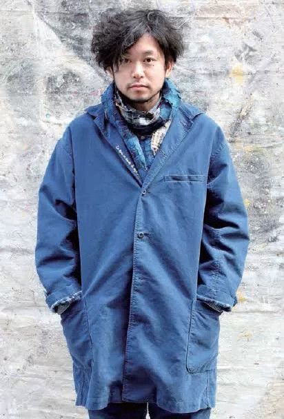 Porter Classic Porter Classic Moleskin Blue Dye Trench Coat Size US L / EU 52-54 / 3 - 9 Thumbnail